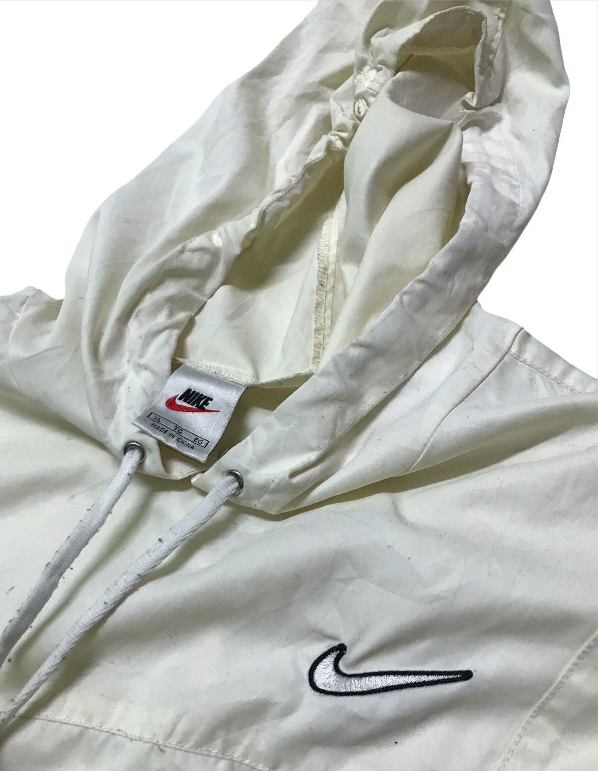 Vintage Vintage Nike pullover windbreaker hoodie Size US XL / EU 56 / 4 - 3 Thumbnail