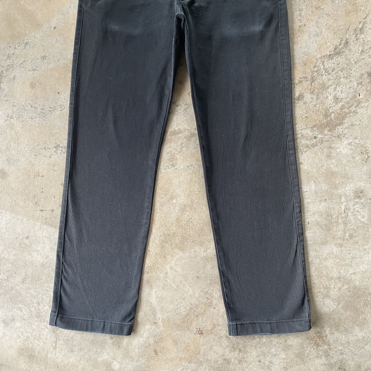 Japanese Brand Vintage Real Standard Japan Faded Black Trouser Casual Pants Size US 32 / EU 48 - 6 Thumbnail