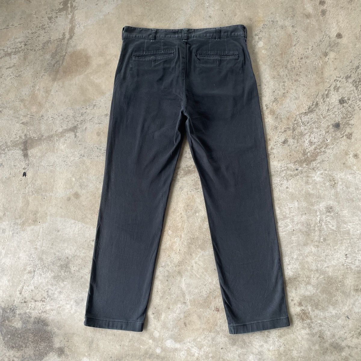 Japanese Brand Vintage Real Standard Japan Faded Black Trouser Casual Pants Size US 32 / EU 48 - 11 Thumbnail