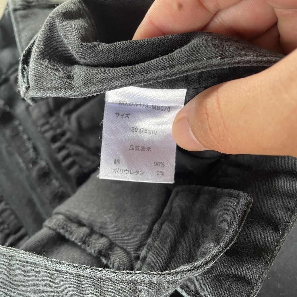 Japanese Brand Vintage Real Standard Japan Faded Black Trouser Casual Pants Size US 32 / EU 48 - 8 Thumbnail