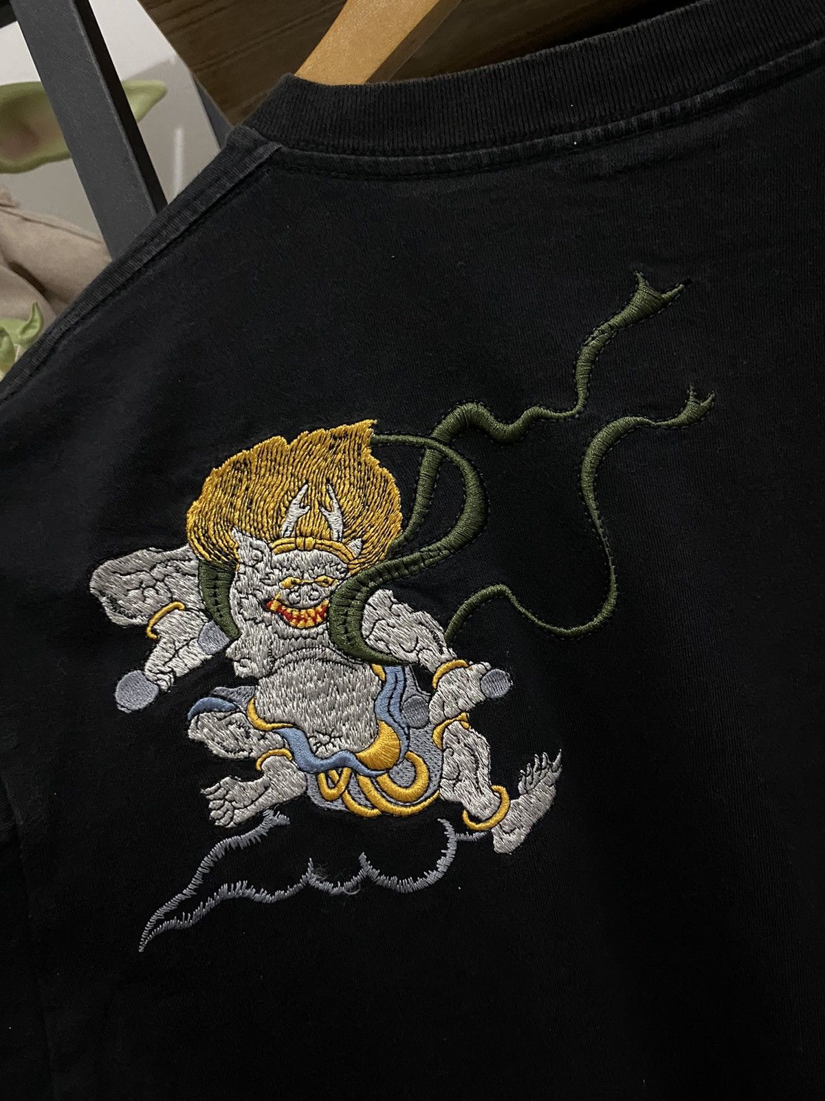 Vintage Vintage Bootleg SUKAJAN DEMONIC EVIL EMBROIDED T-Shirt Size US XL / EU 56 / 4 - 2 Thumbnail