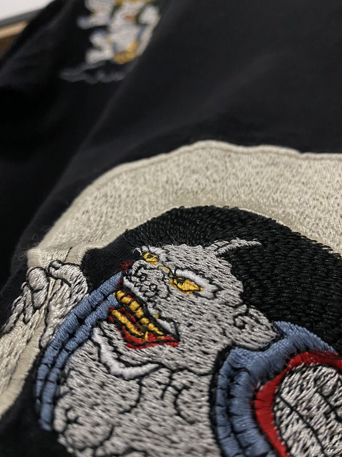 Vintage Vintage Bootleg SUKAJAN DEMONIC EVIL EMBROIDED T-Shirt Size US XL / EU 56 / 4 - 5 Thumbnail