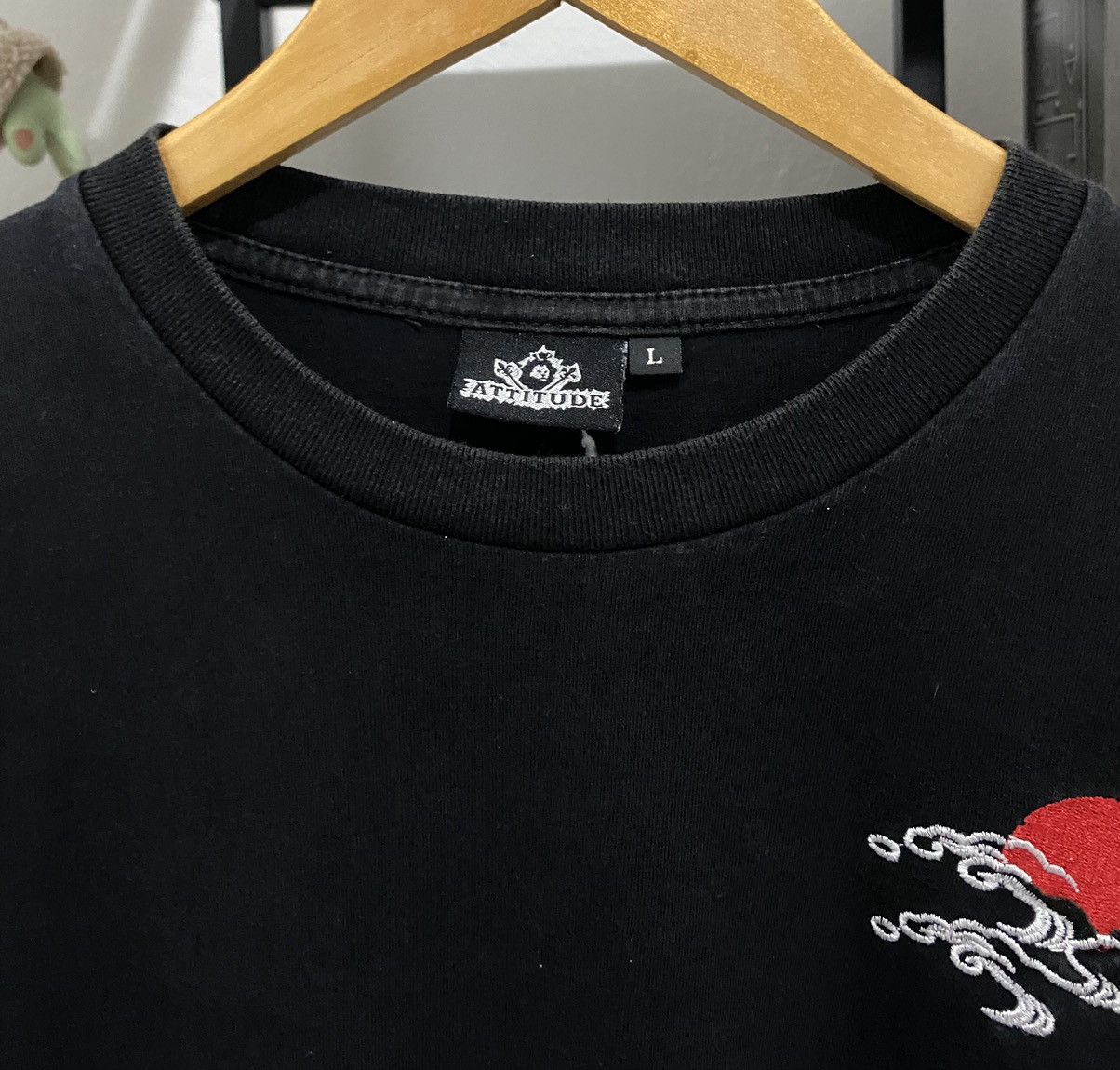 Vintage Vintage Bootleg SUKAJAN DEMONIC EVIL EMBROIDED T-Shirt Size US XL / EU 56 / 4 - 8 Thumbnail