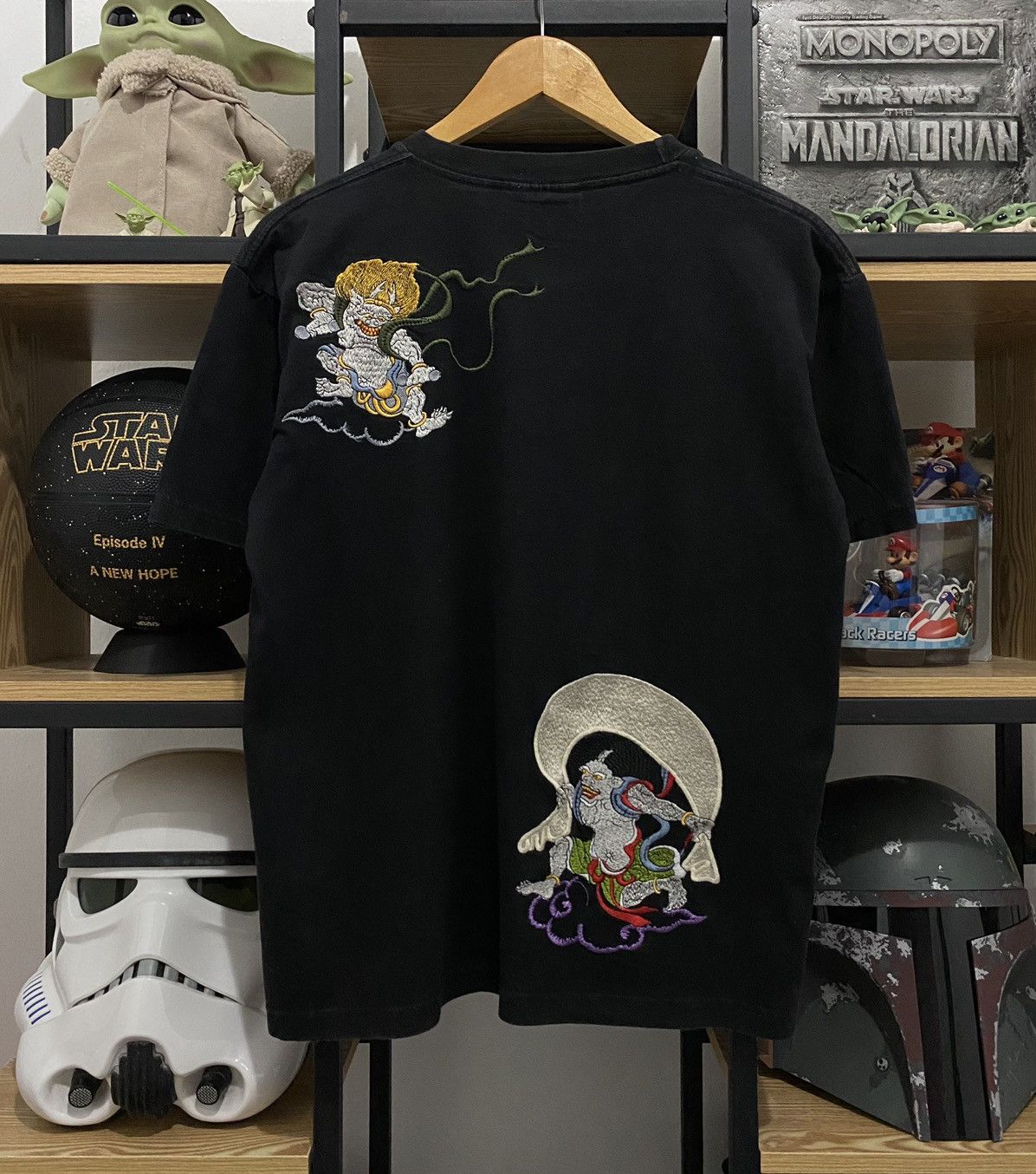 Vintage Vintage Bootleg SUKAJAN DEMONIC EVIL EMBROIDED T-Shirt Size US XL / EU 56 / 4 - 1 Thumbnail