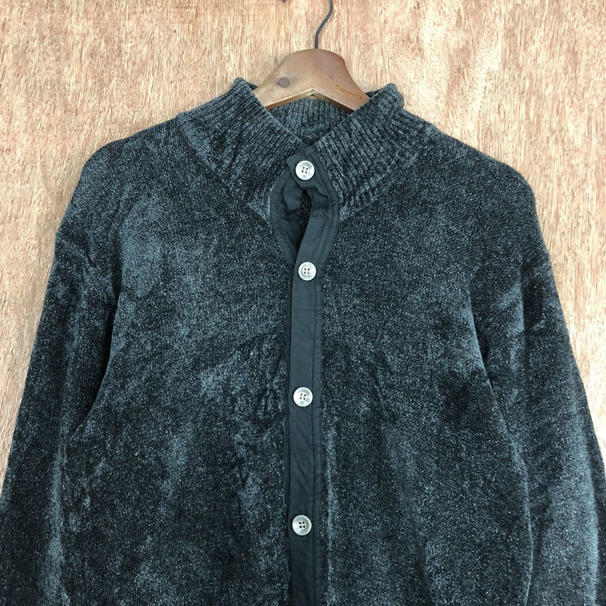 Comme Ca Ism DLL Comme Ca Ism Grey Knitwear cardigan #c597 Size US M / EU 48-50 / 2 - 8 Thumbnail