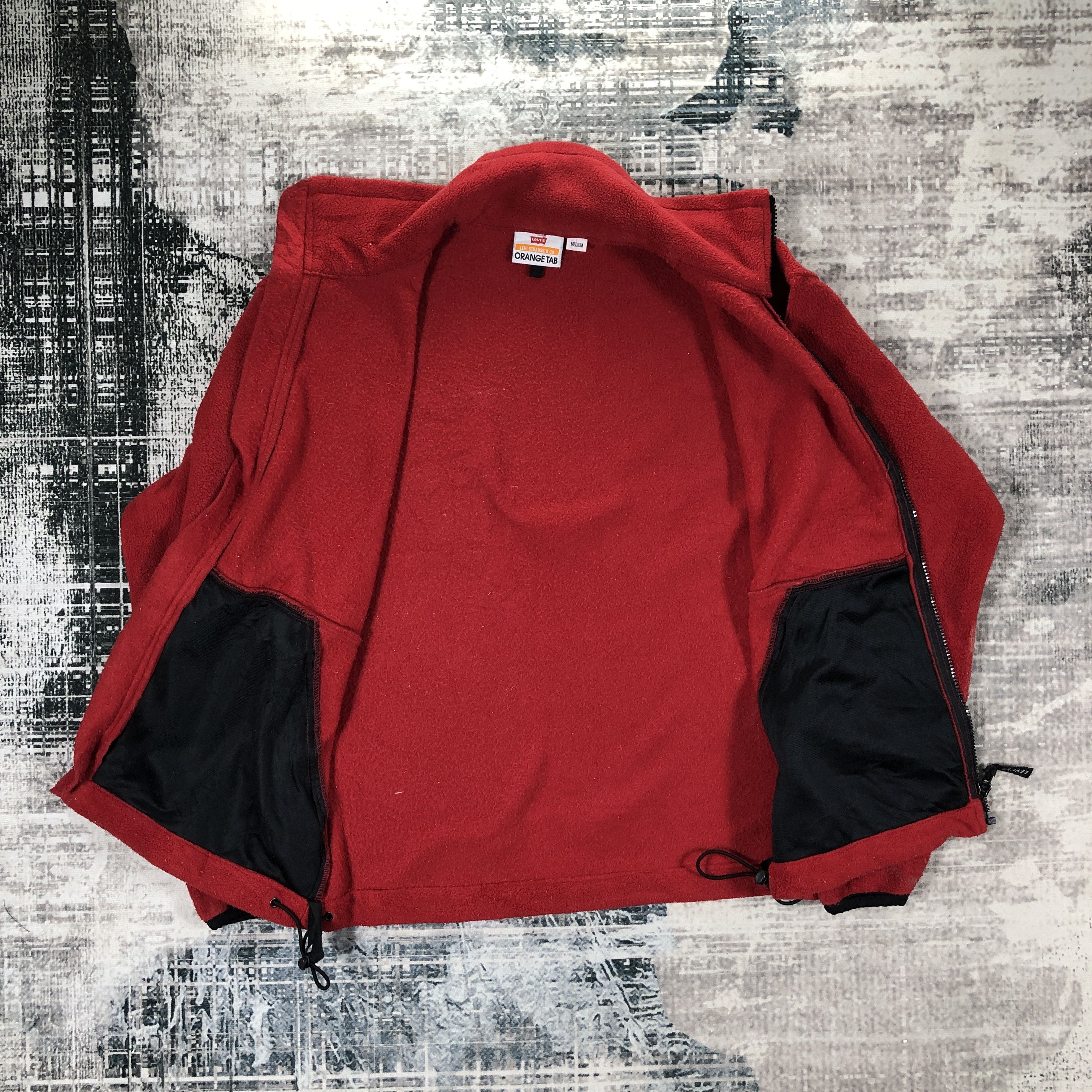 Levi's Levis Orange Tab Sweater Jacket Size US L / EU 52-54 / 3 - 3 Thumbnail