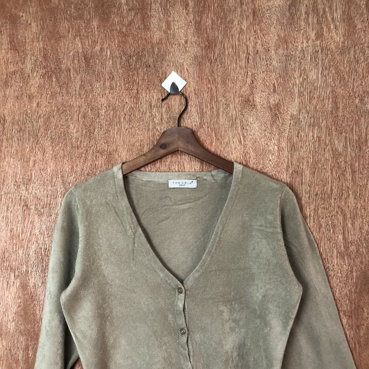 トップス vintage brown faded cardigan vintage brown faded cardigan