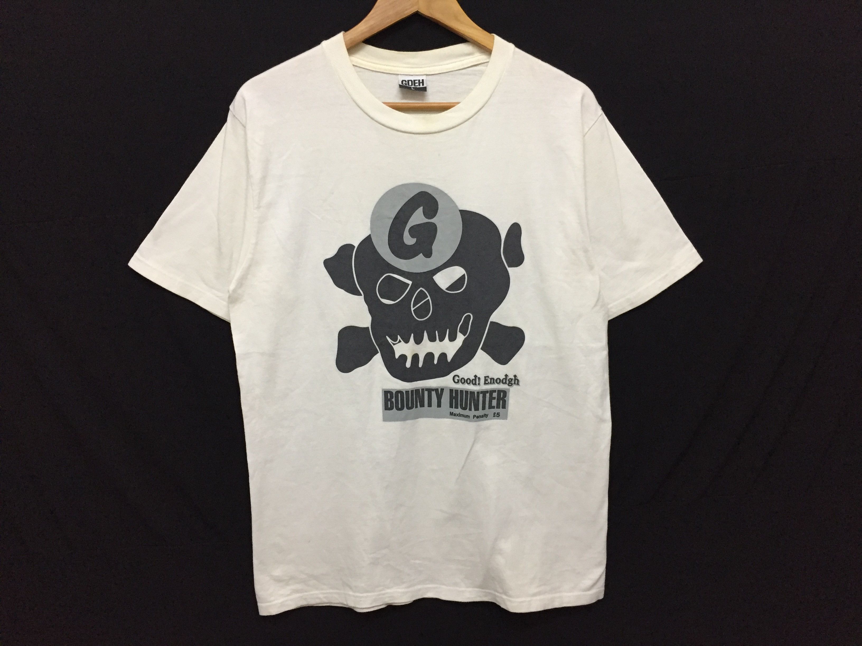 Bounty Hunter × Good Enough × Hiroshi Fujiwara 2002 Good Enough x Bounty Hunter tee Size US M / EU 48-50 / 2 - 3 Thumbnail
