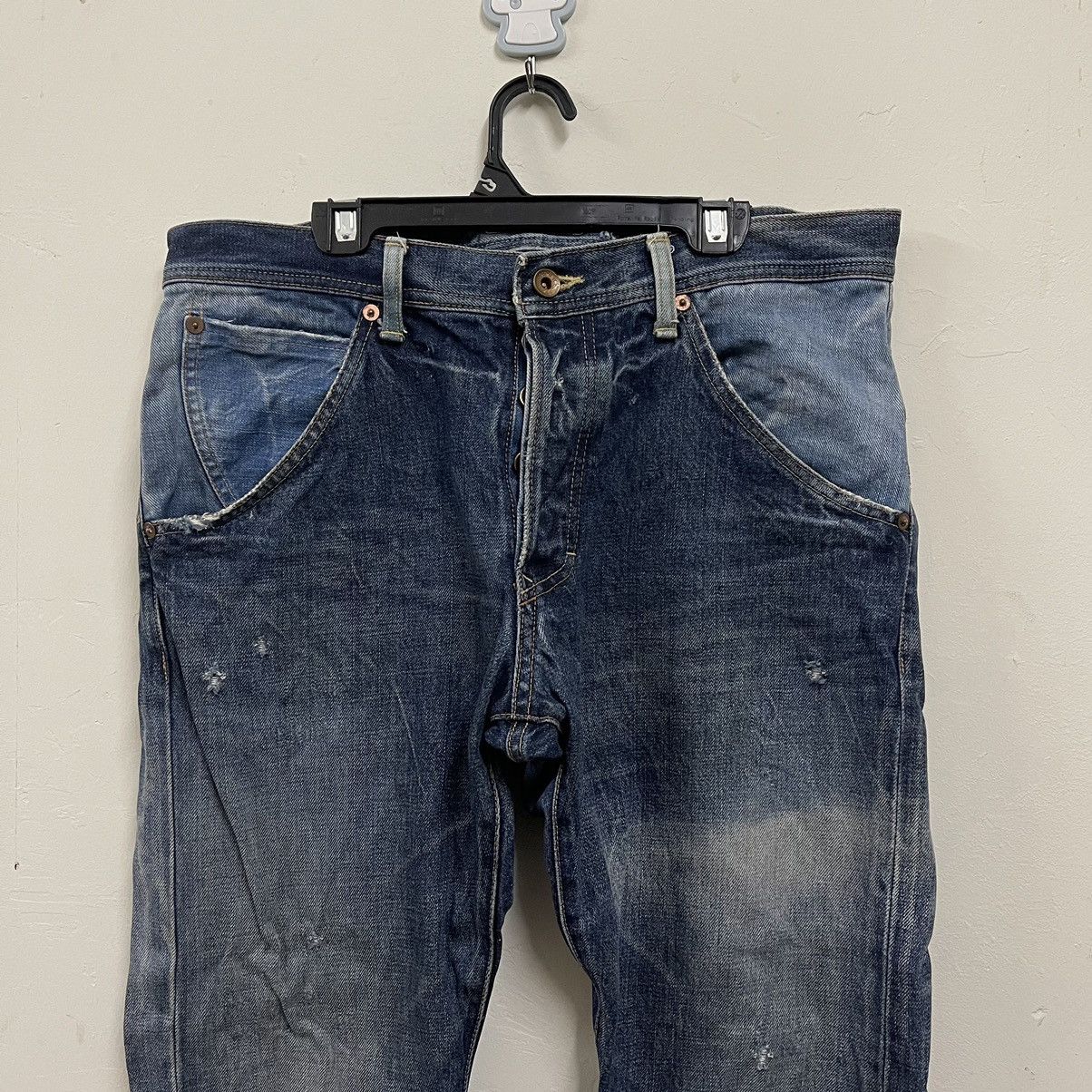 Japanese Brand Concave attempt CNCV 03 jeans denim Size US 33 - 3 Thumbnail
