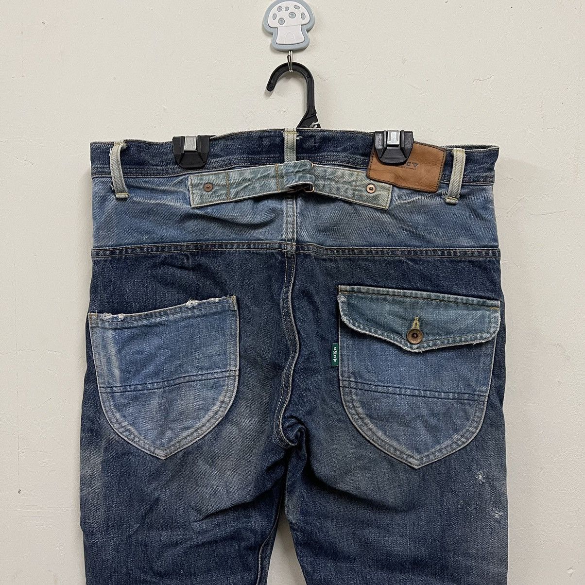 Japanese Brand Concave attempt CNCV 03 jeans denim Size US 33 - 6 Thumbnail