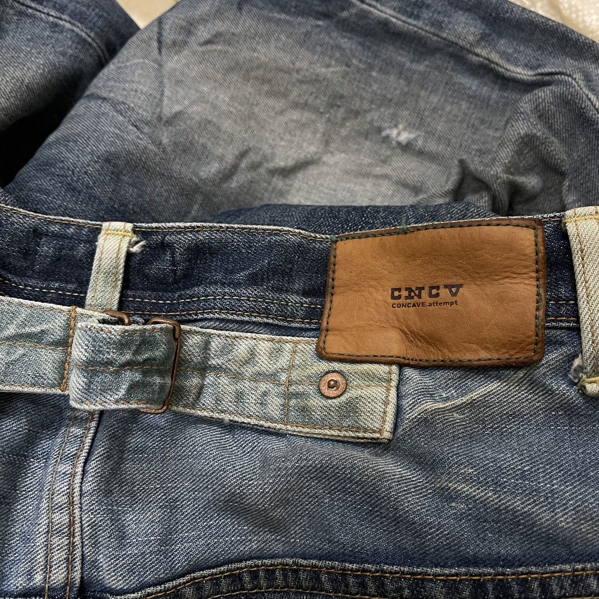 Japanese Brand Concave attempt CNCV 03 jeans denim Size US 33 - 9 Thumbnail