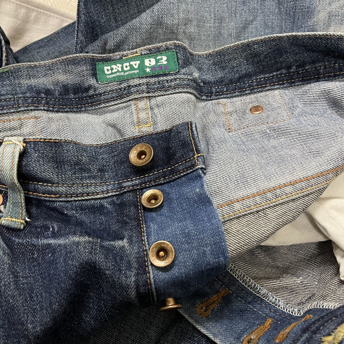 Japanese Brand Concave attempt CNCV 03 jeans denim Size US 33 - 10 Thumbnail