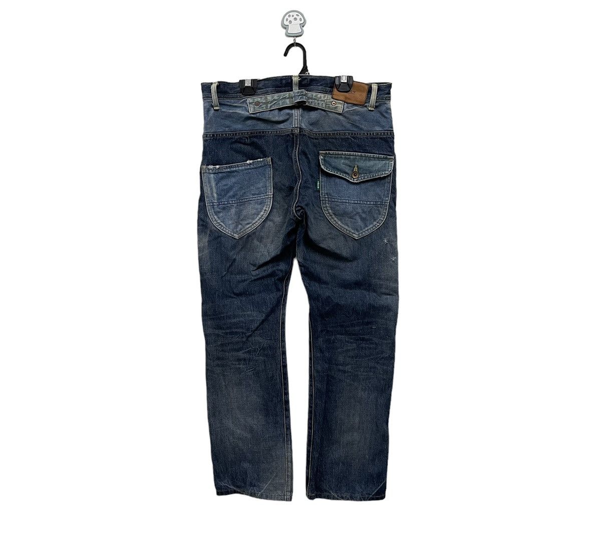Japanese Brand Concave attempt CNCV 03 jeans denim Size US 33 - 1 Thumbnail