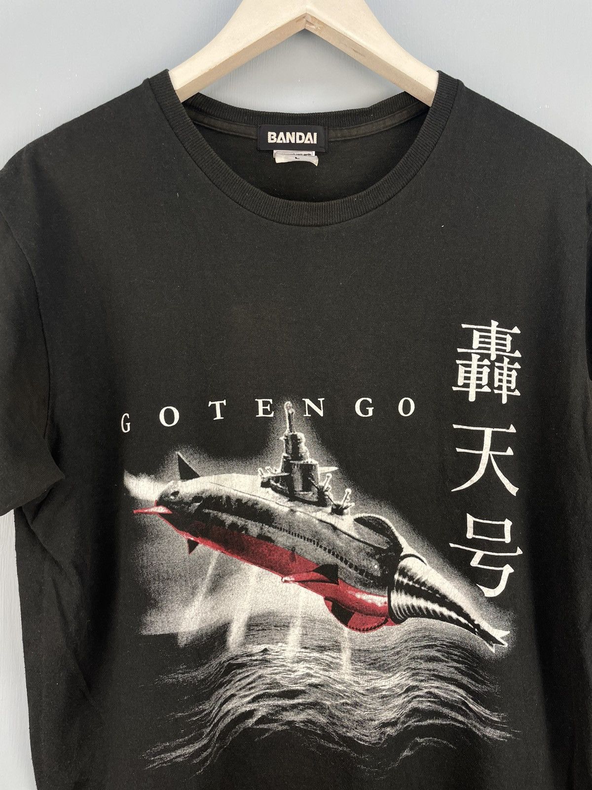 Japanese Brand Japanese anime Godzilla Gotengo bandai t shirt Size US L / EU 52-54 / 3 - 3 Thumbnail