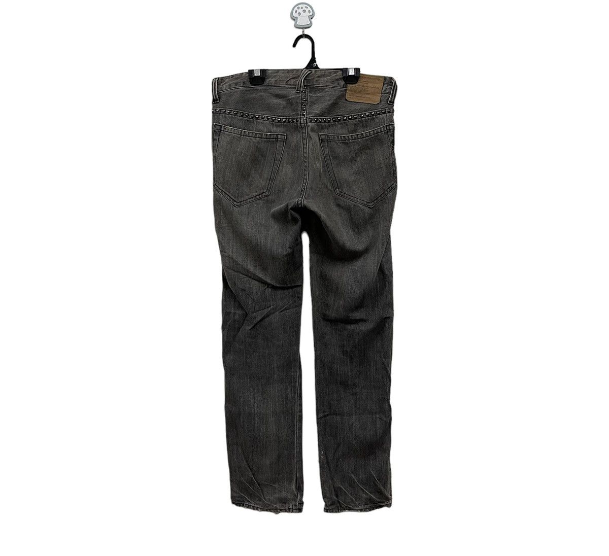 Beams Plus Beams black jeans denim with stud punk punkrock Size US 31 - 2 Thumbnail