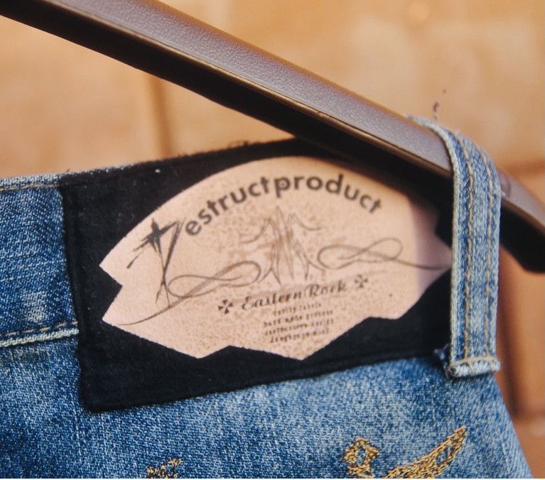 Japanese Brand × PPFM × Vintage PPFM Destruct Product Jeans Japanese Fashion Style Size US 31 - 6 Thumbnail
