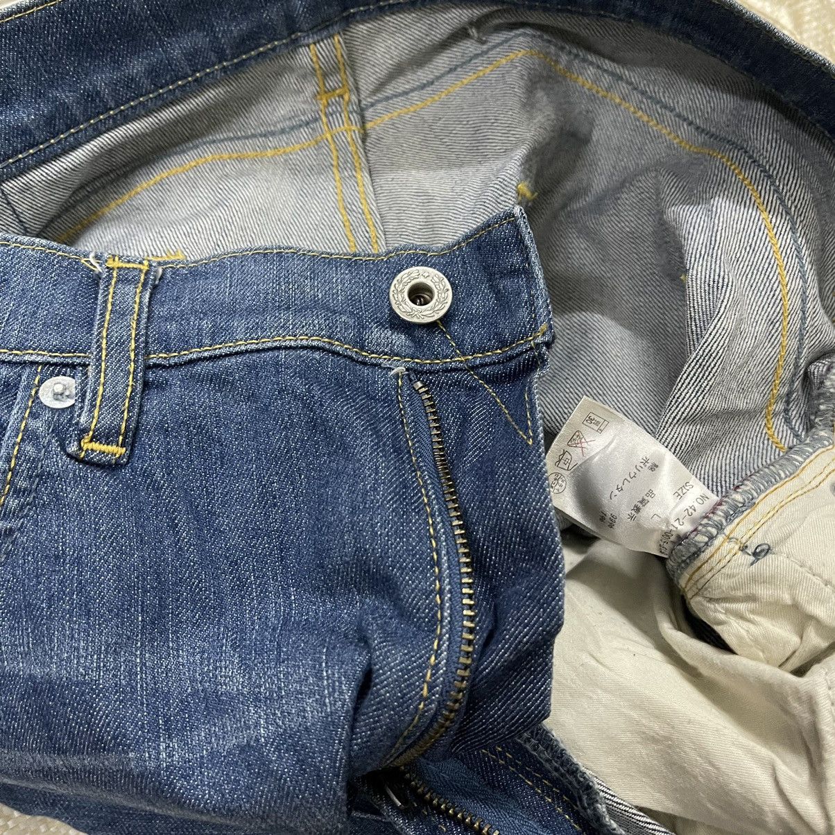 Beams Plus Beamsheart by beams slim fit skinny jeans denim Size US 34 / EU 50 - 8 Thumbnail