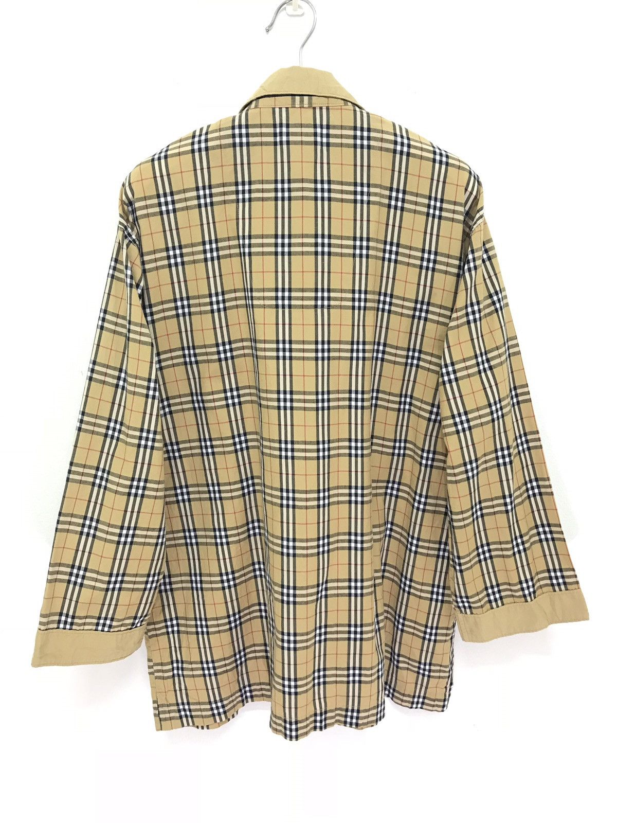 Burberry Vtg Burberrys Nova Check Pyjama Shirt 6🟩4 Size US M / EU 48-50 / 2 - 4 Thumbnail