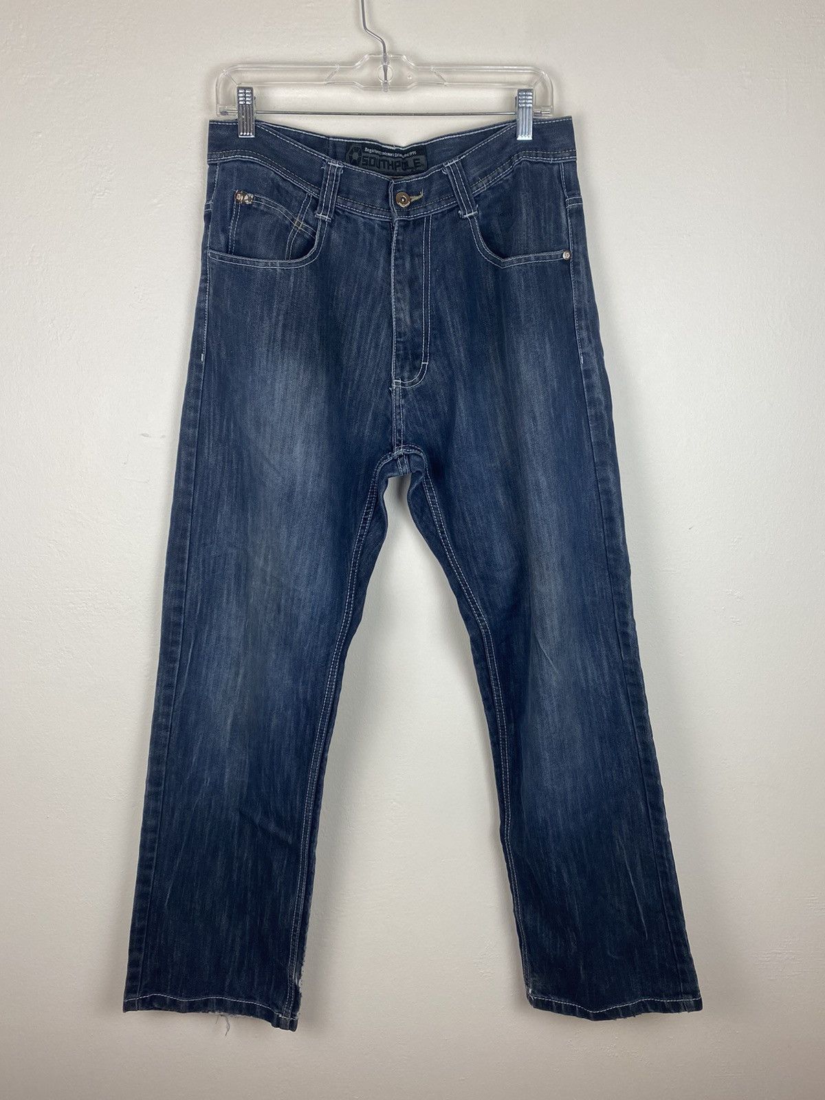 Southpole × Vintage Vintage Southpole Baggy Denim Jeans Skate y2k dark Size US 32 / EU 48 - 1 Thumbnail