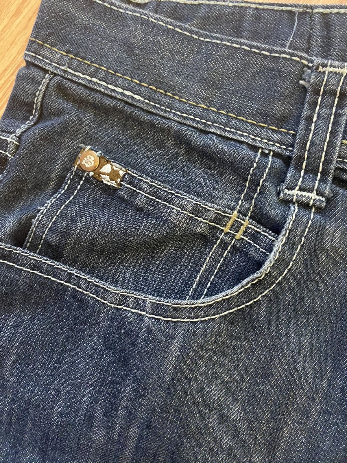 Southpole × Vintage Vintage Southpole Baggy Denim Jeans Skate y2k dark Size US 32 / EU 48 - 6 Thumbnail