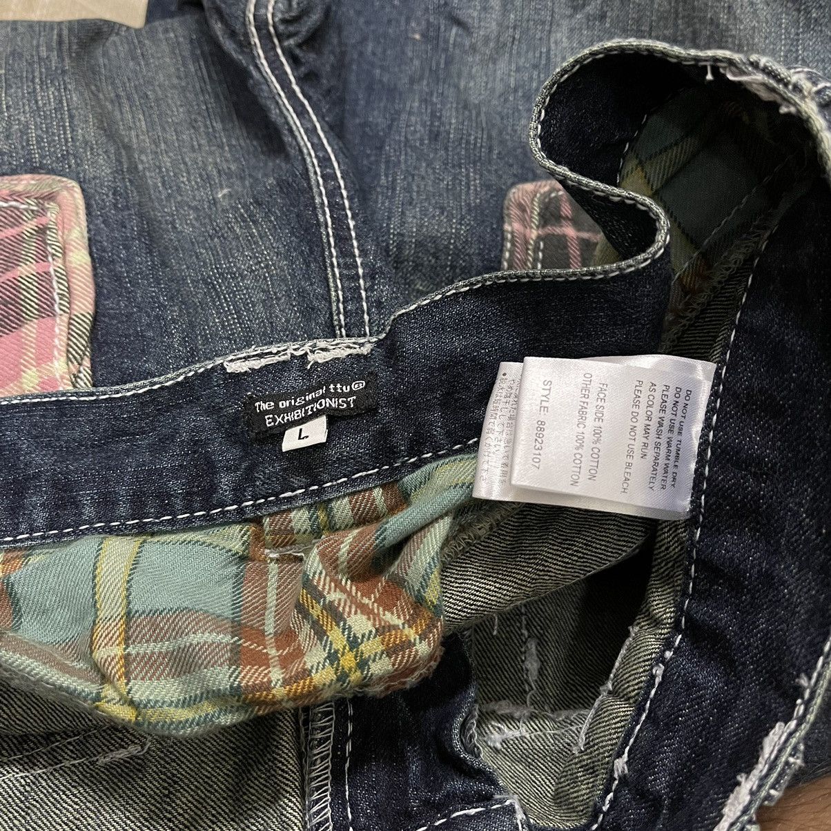 Hysteric Glamour Exhibitionist jeans denim multiple pocket japanese brand Size US 33 - 7 Thumbnail