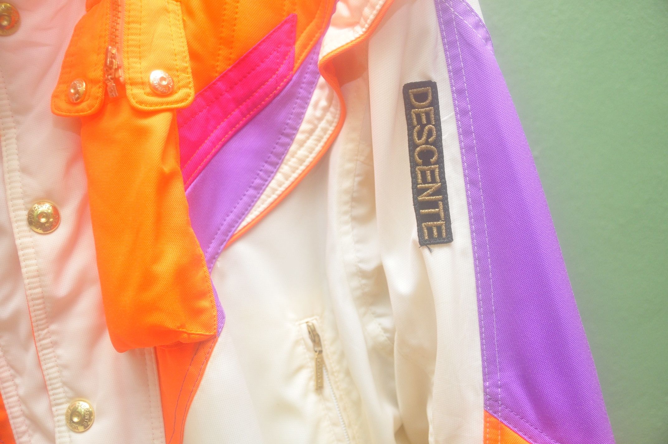 Descente × Japanese Brand × Vintage Vintage Descente Ski Multicolour Jacket Travis Scoot Style Size US L / EU 52-54 / 3 - 5 Thumbnail