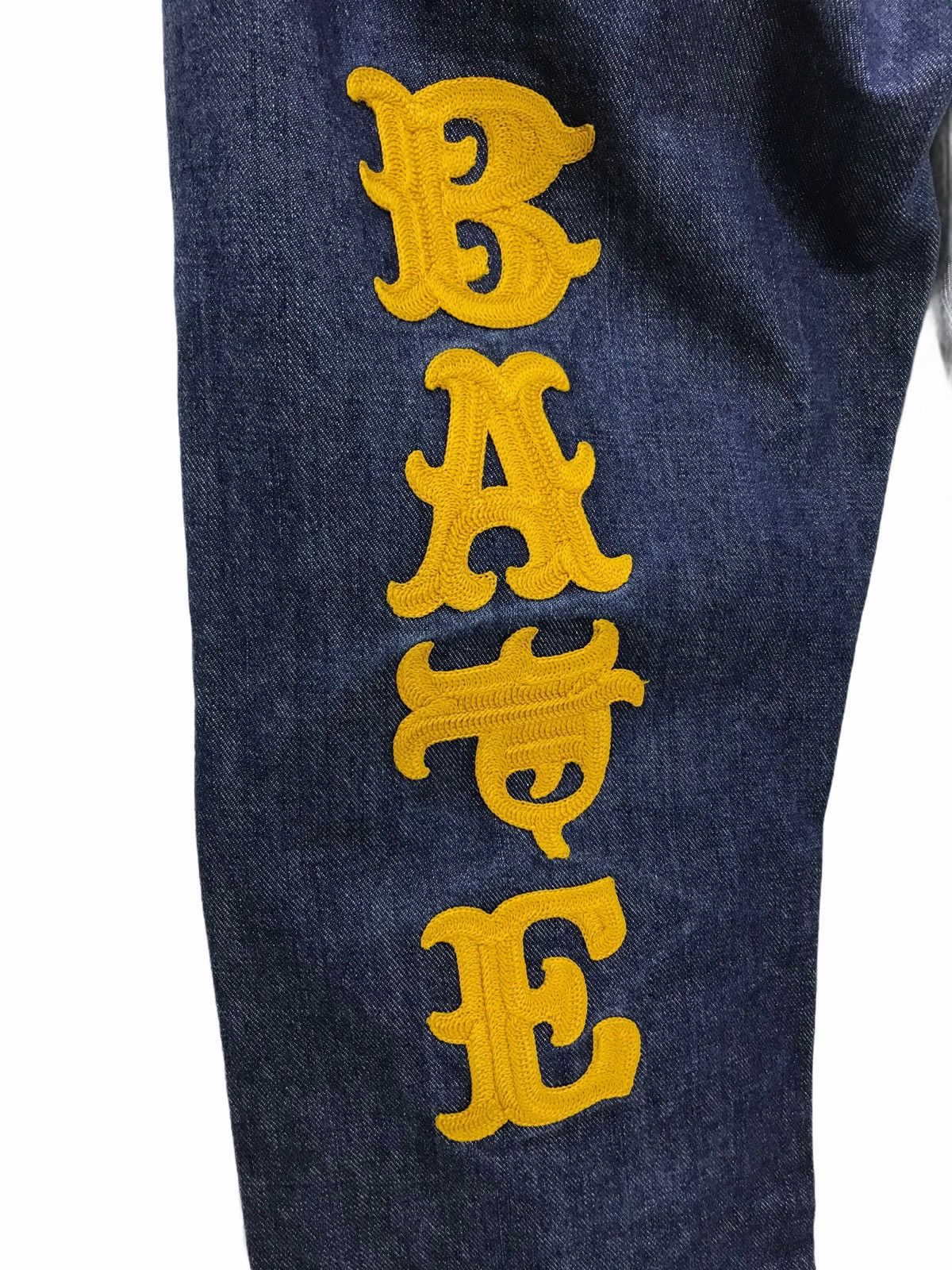Bape Bape Nigo Chain Embroidery Pant Straight 3🟦4 Size US 31 - 3 Thumbnail