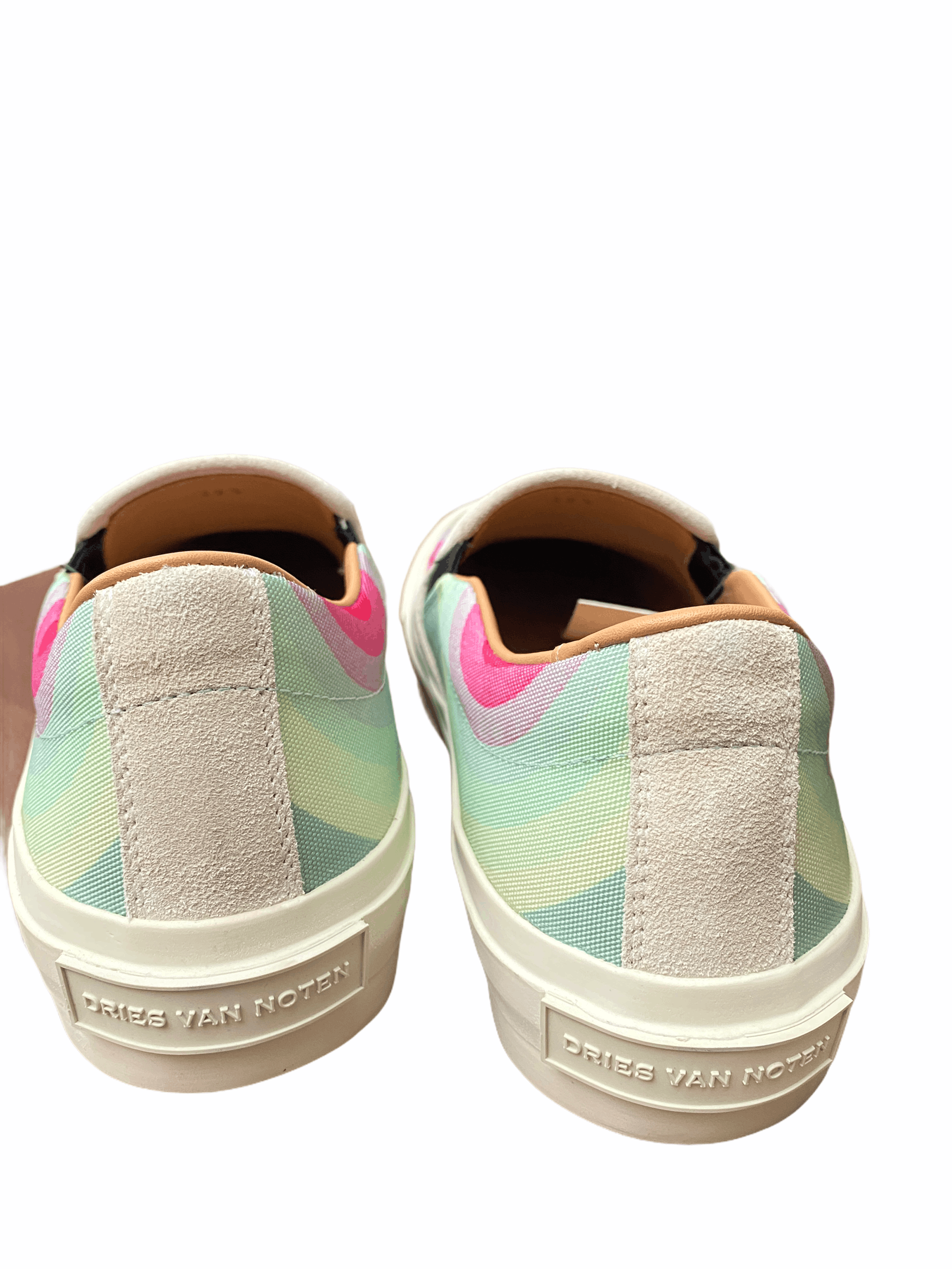 Dries Van Noten Dries Van Noten X Verner Panton - Aqua Blue Sneakers Size US 6.5 / EU 39-40 - 5 Thumbnail