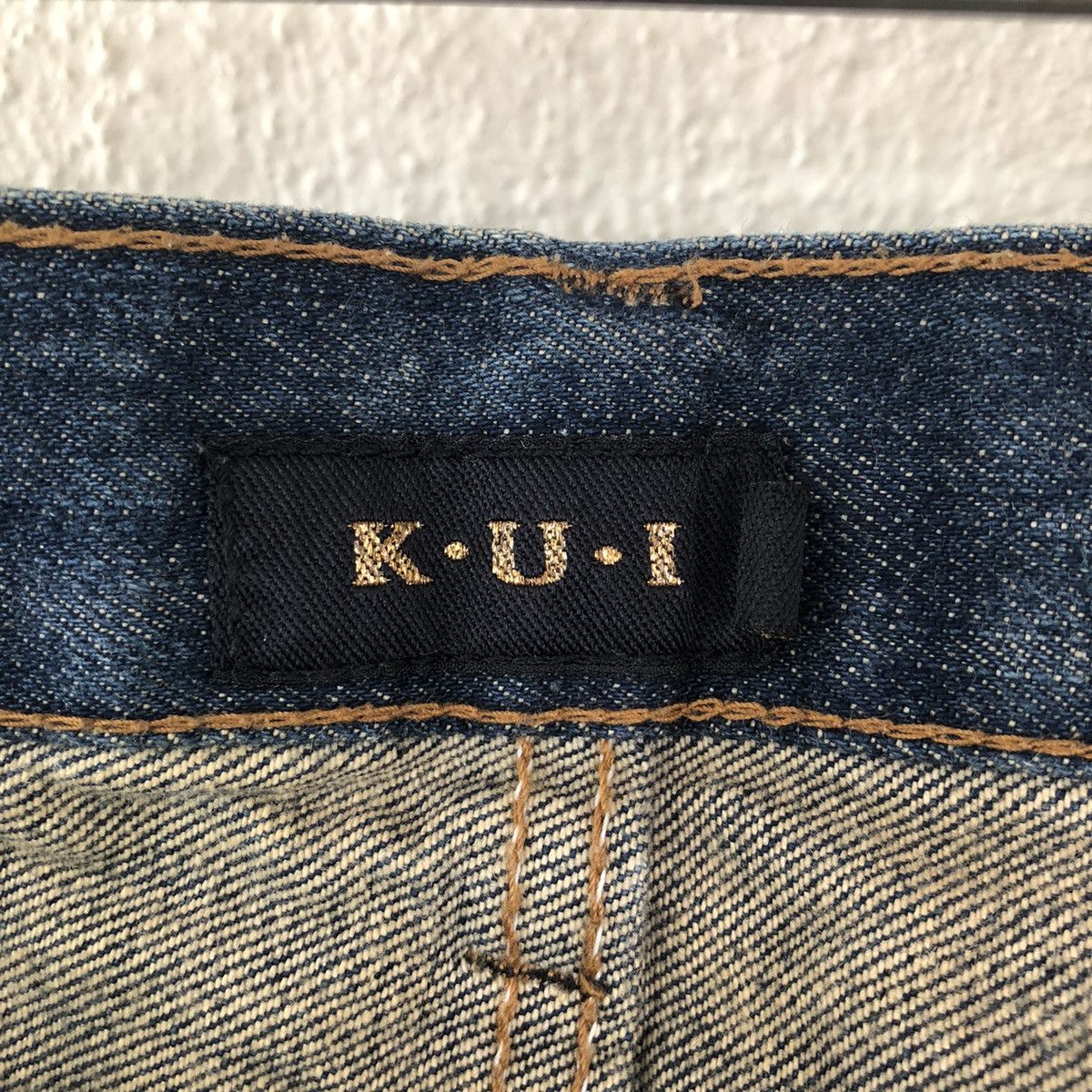 Japanese Brand KUI distressed flared denim bell bottom Size US 34 / EU 50 - 11 Thumbnail
