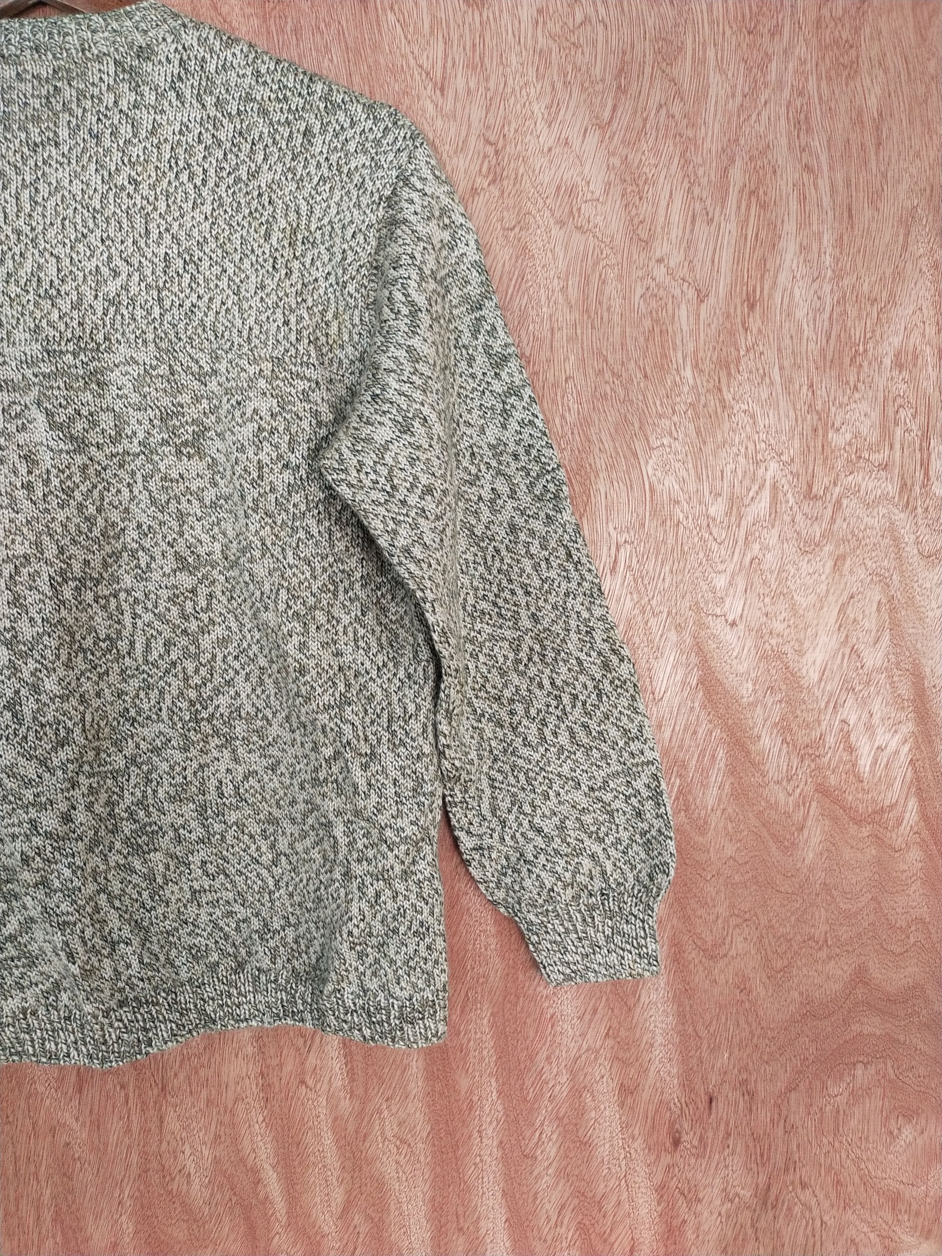 Homespun Knitwear × Japanese Brand Japan vintage knitwear Brown cardigan #S166 Size XS / US 0-2 / IT 36-38 - 6 Thumbnail