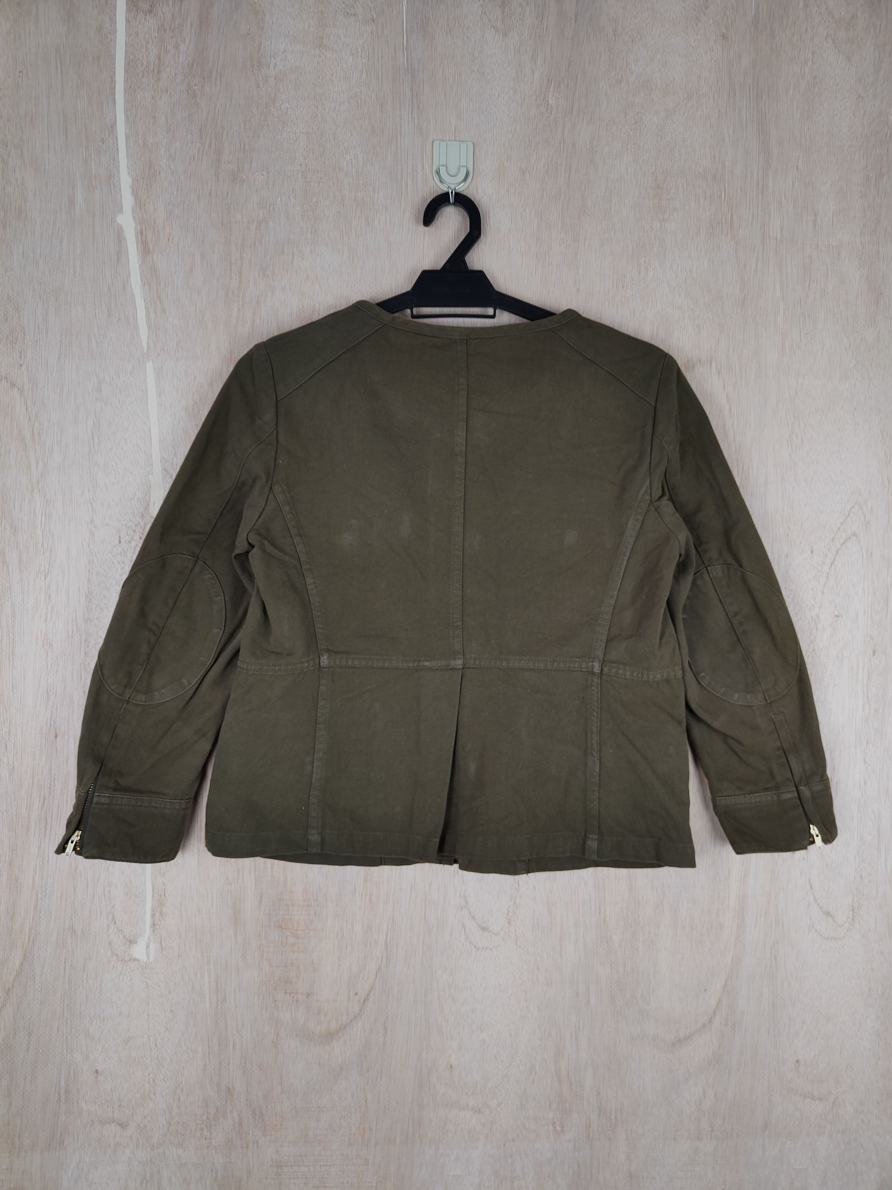 Japanese Brand × SHIPS Ships Green cardigan multipocket Sweater #4264 Size XS / US 0-2 / IT 36-38 - 7 Thumbnail