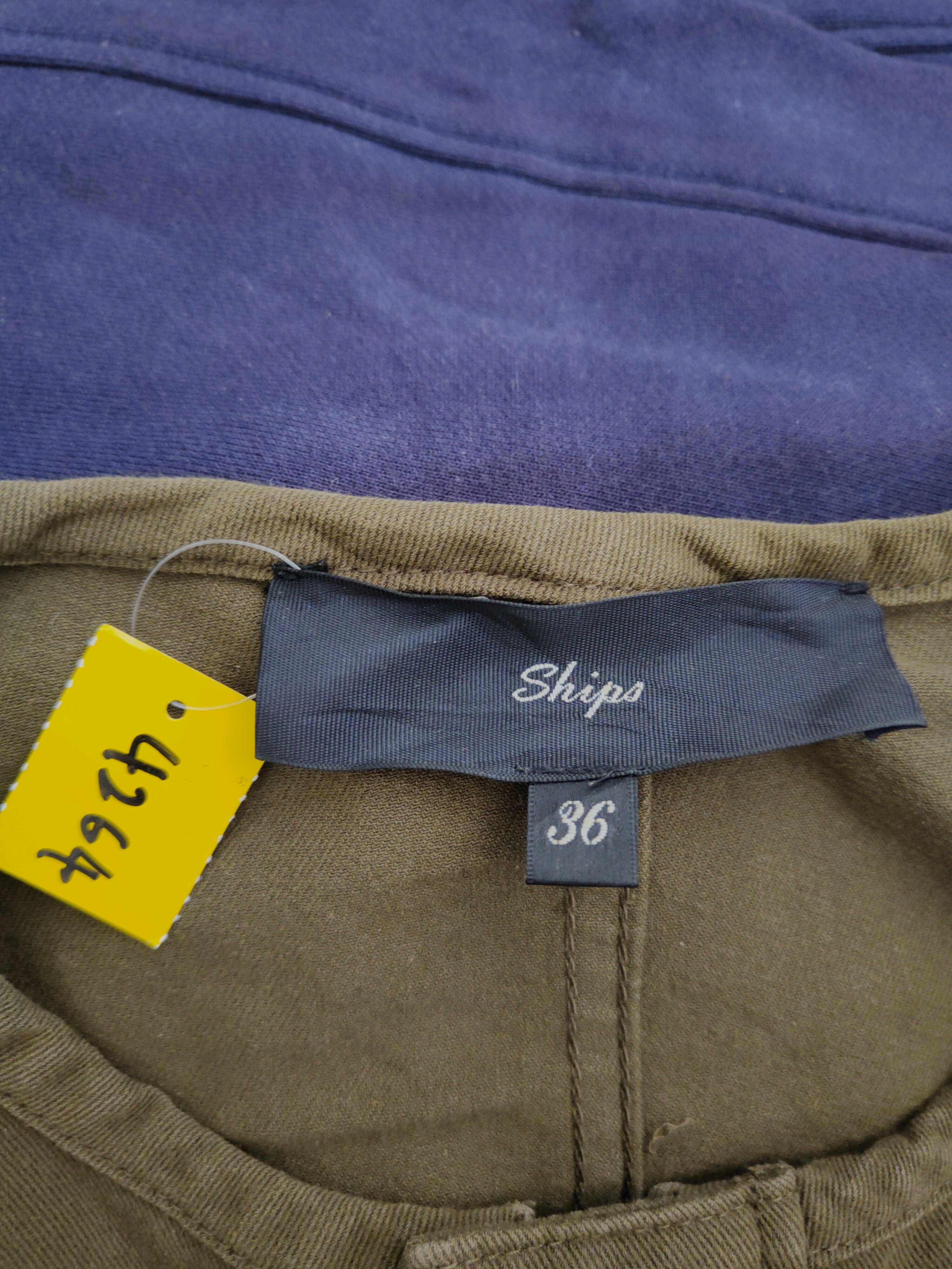 Japanese Brand × SHIPS Ships Green cardigan multipocket Sweater #4264 Size XS / US 0-2 / IT 36-38 - 11 Thumbnail