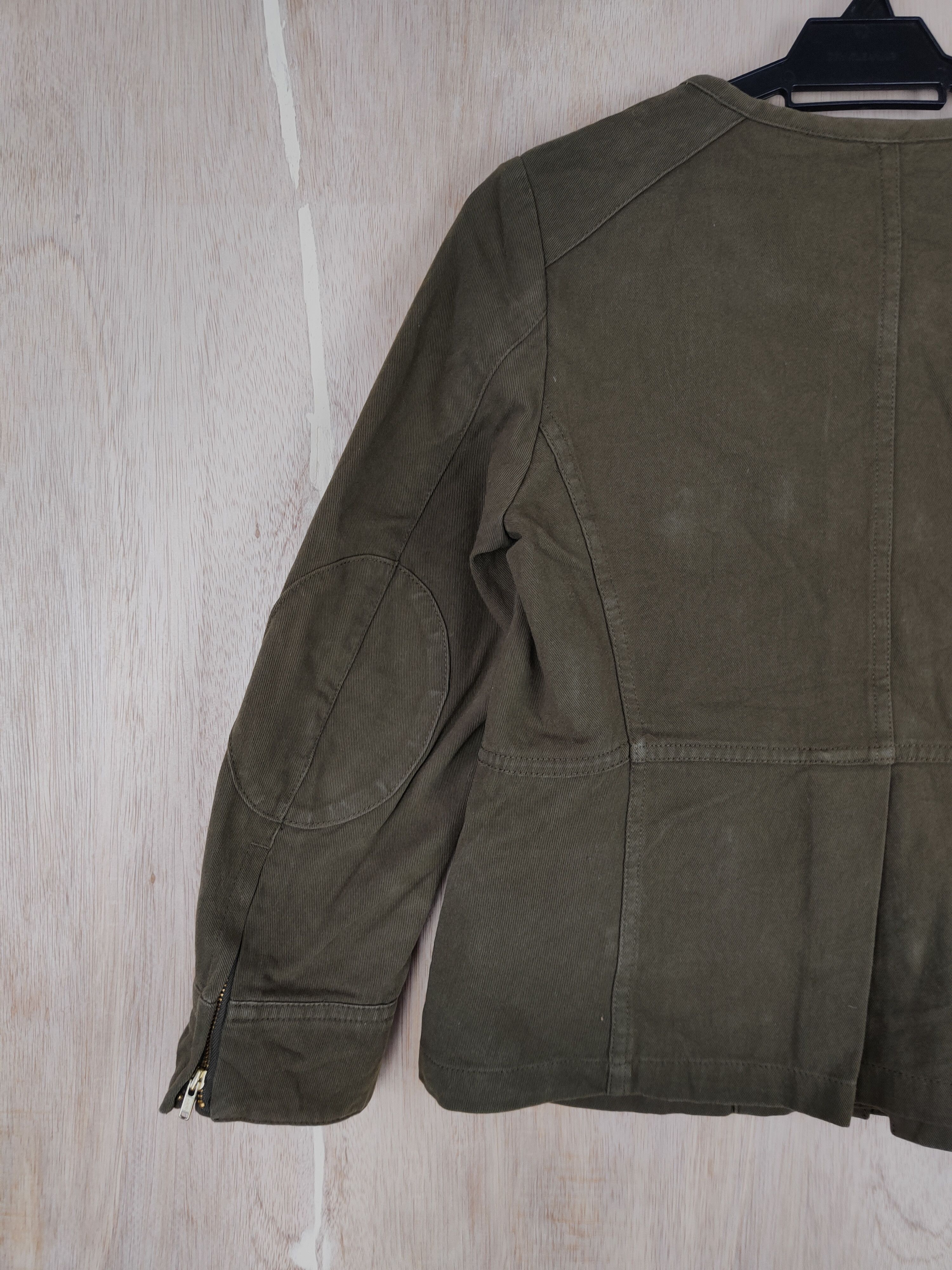 Japanese Brand × SHIPS Ships Green cardigan multipocket Sweater #4264 Size XS / US 0-2 / IT 36-38 - 8 Thumbnail
