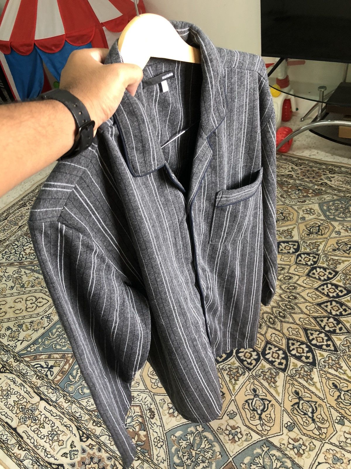 Masaki Matsushima Vintage Masaki Matsushima Button Up Shirt Size US L / EU 52-54 / 3 - 16 Thumbnail
