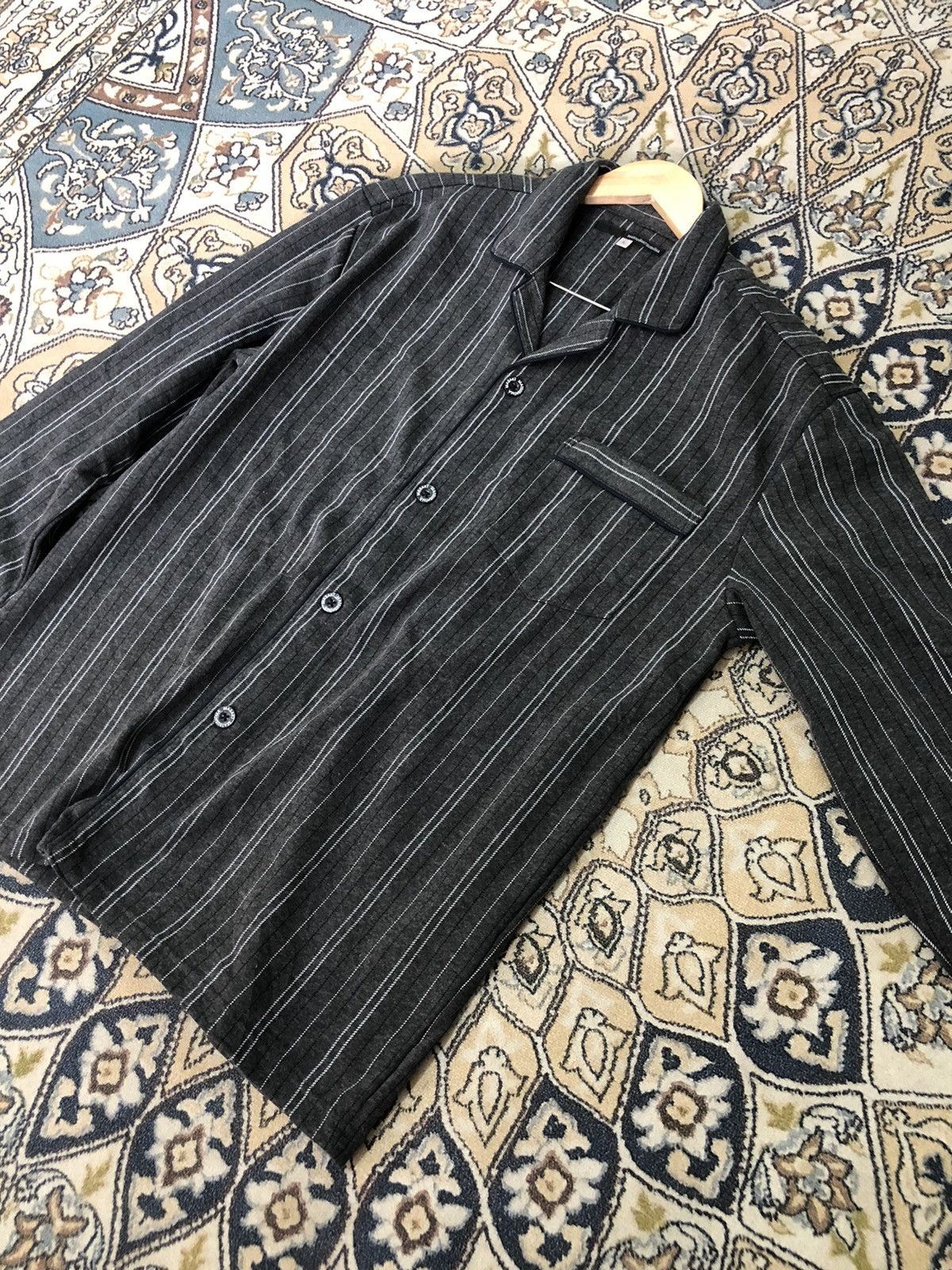 Masaki Matsushima Vintage Masaki Matsushima Button Up Shirt Size US L / EU 52-54 / 3 - 4 Thumbnail
