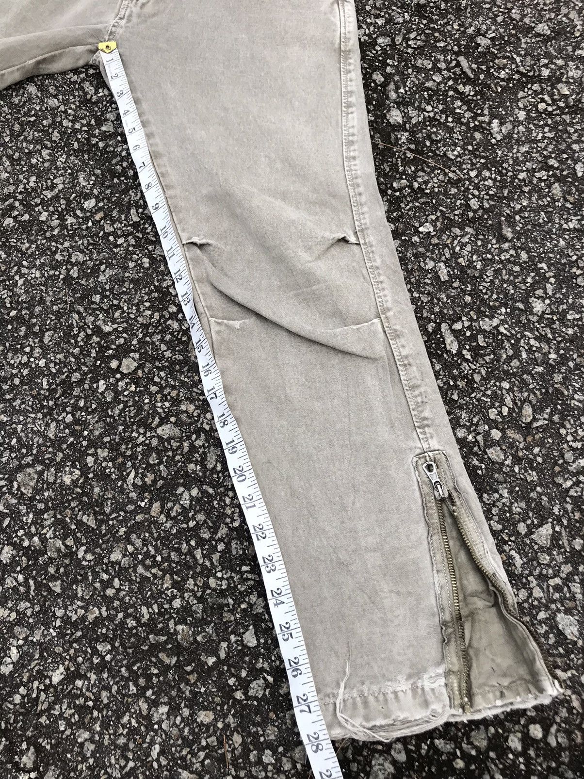 (+)PEOPLE Vintage Italian Designers (+) People Distressed Cargo Pants Size US 31 - 24 Thumbnail
