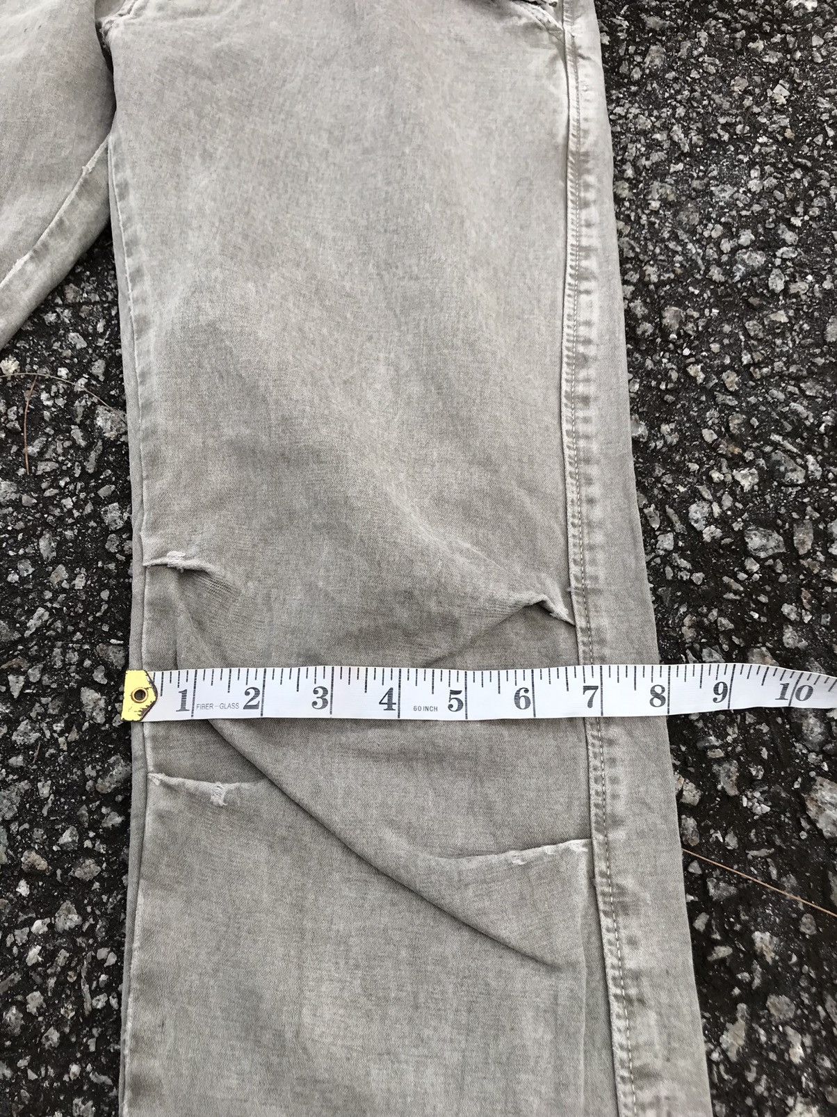 (+)PEOPLE Vintage Italian Designers (+) People Distressed Cargo Pants Size US 31 - 23 Thumbnail