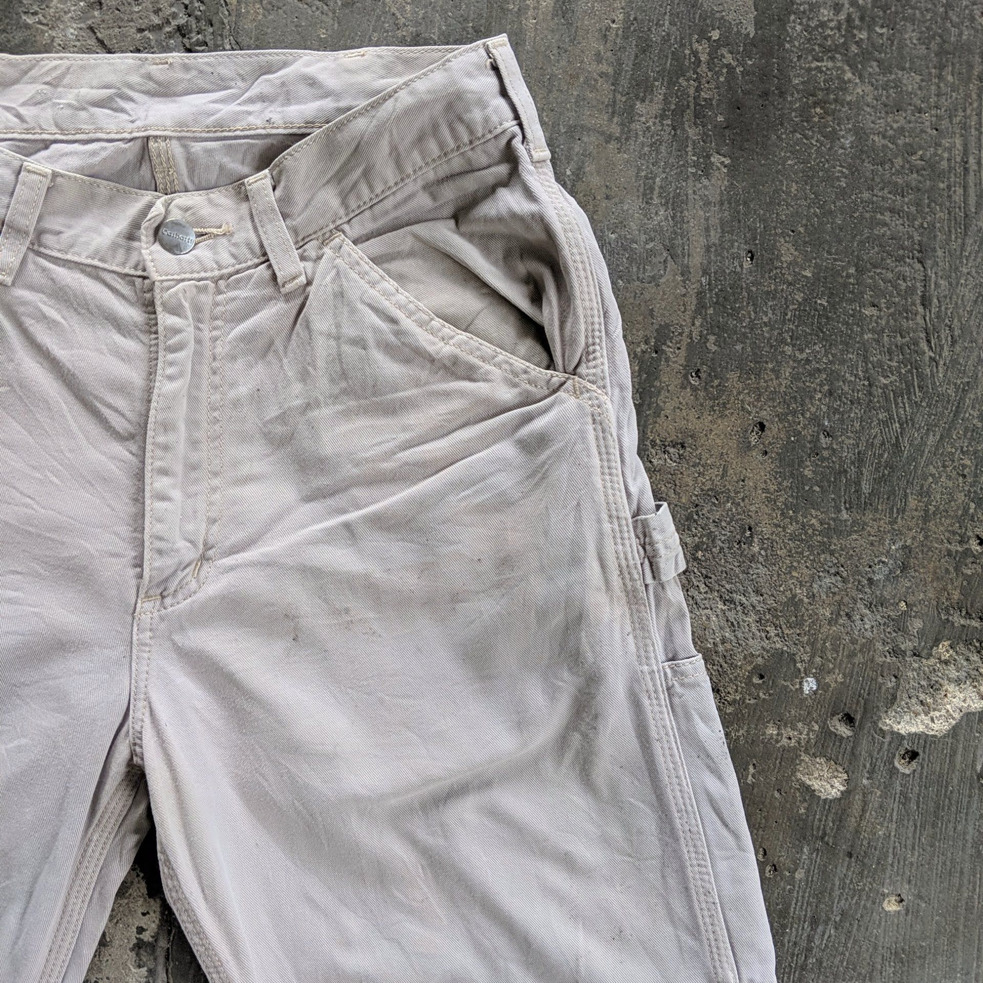 Carhartt Vintage Carhartt Dirty Workwear Casual Trousers Pants Size US 26 / EU 42 - 4 Thumbnail