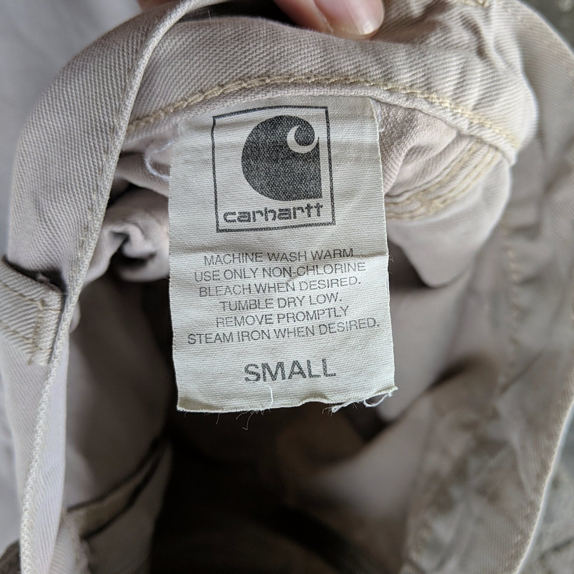 Carhartt Vintage Carhartt Dirty Workwear Casual Trousers Pants Size US 26 / EU 42 - 7 Thumbnail