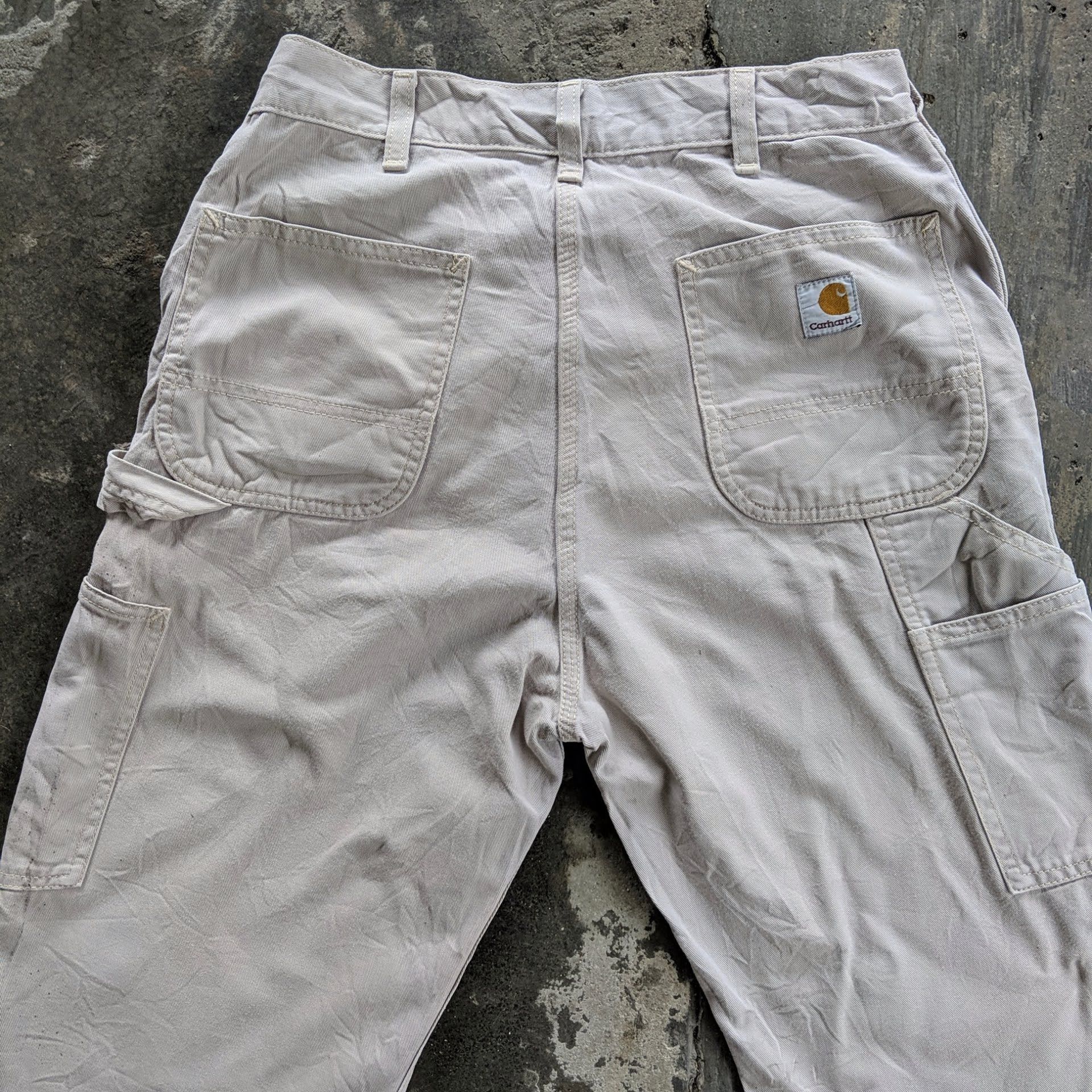 Carhartt Vintage Carhartt Dirty Workwear Casual Trousers Pants Size US 26 / EU 42 - 10 Thumbnail