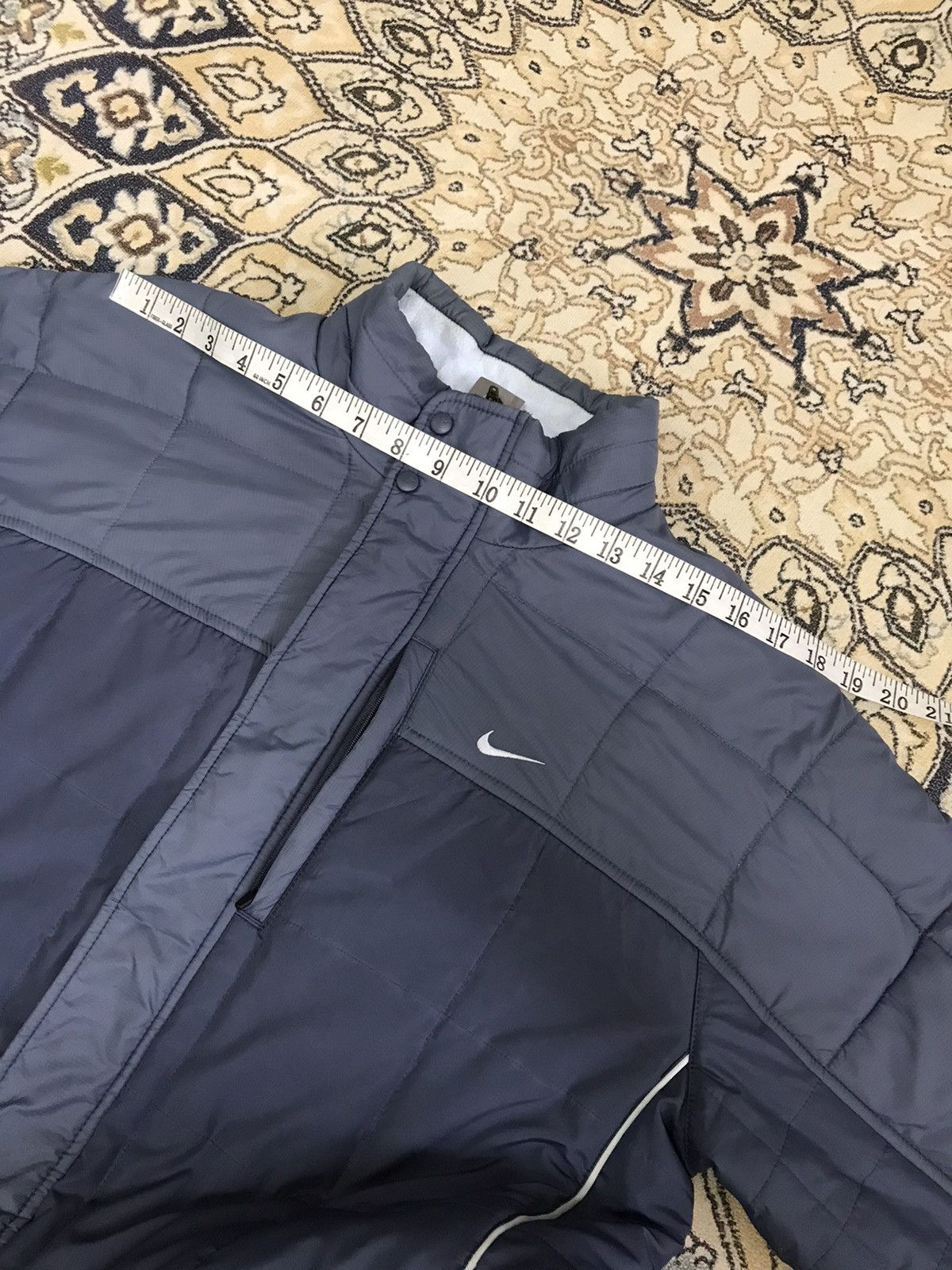 Nike Vintage Y2K Nike Small Swoosh Light Puffer Jacket Size US L / EU 52-54 / 3 - 23 Thumbnail