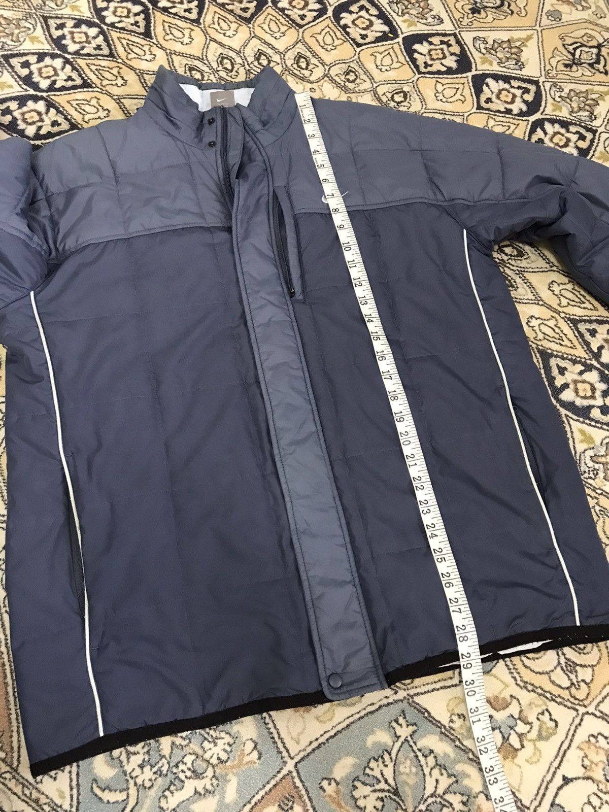 Nike Vintage Y2K Nike Small Swoosh Light Puffer Jacket Size US L / EU 52-54 / 3 - 22 Thumbnail