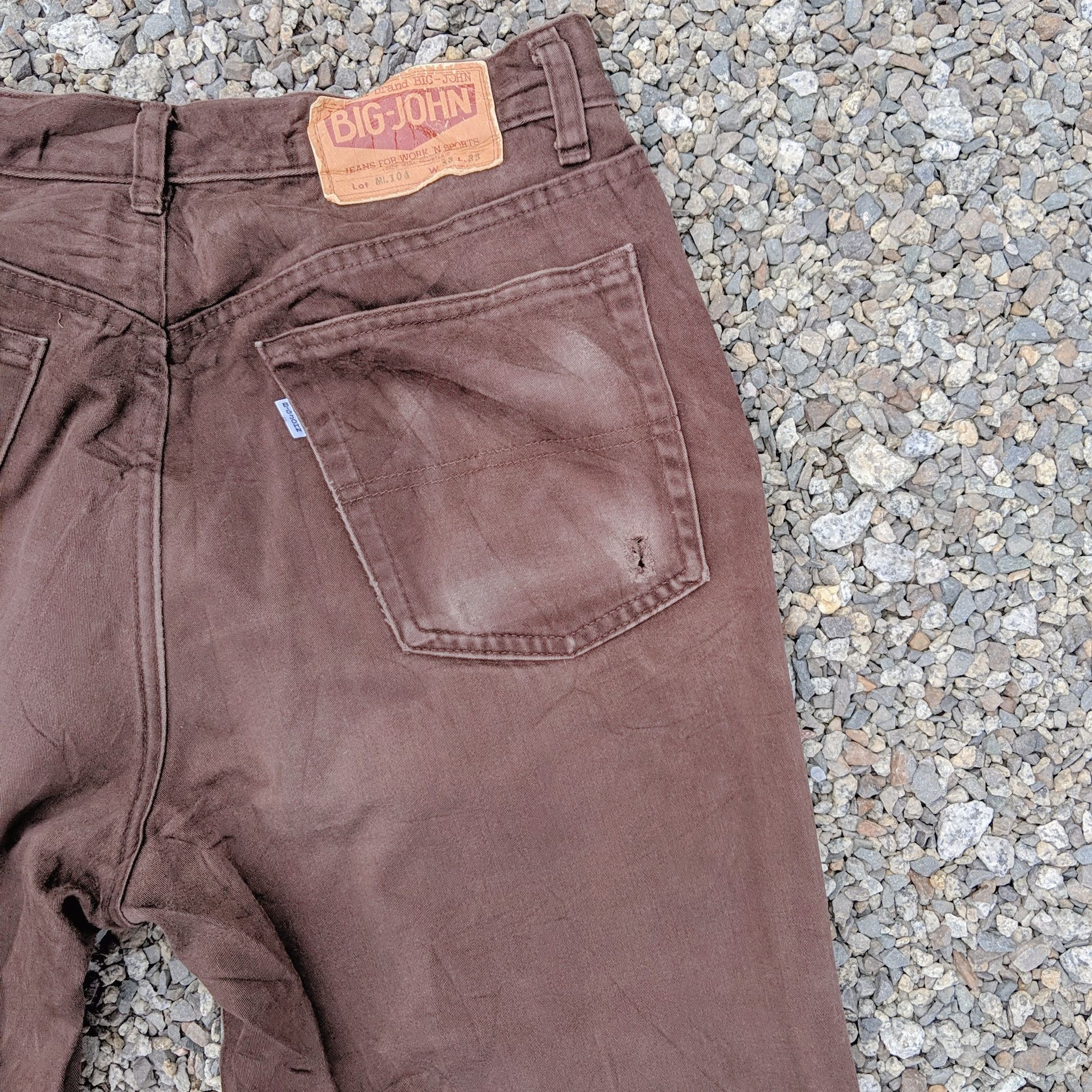 Japanese Brand × Vintage Vintage BigJohn Five Pocket Rare Colour Trouser Pants Size US 30 / EU 46 - 2 Thumbnail