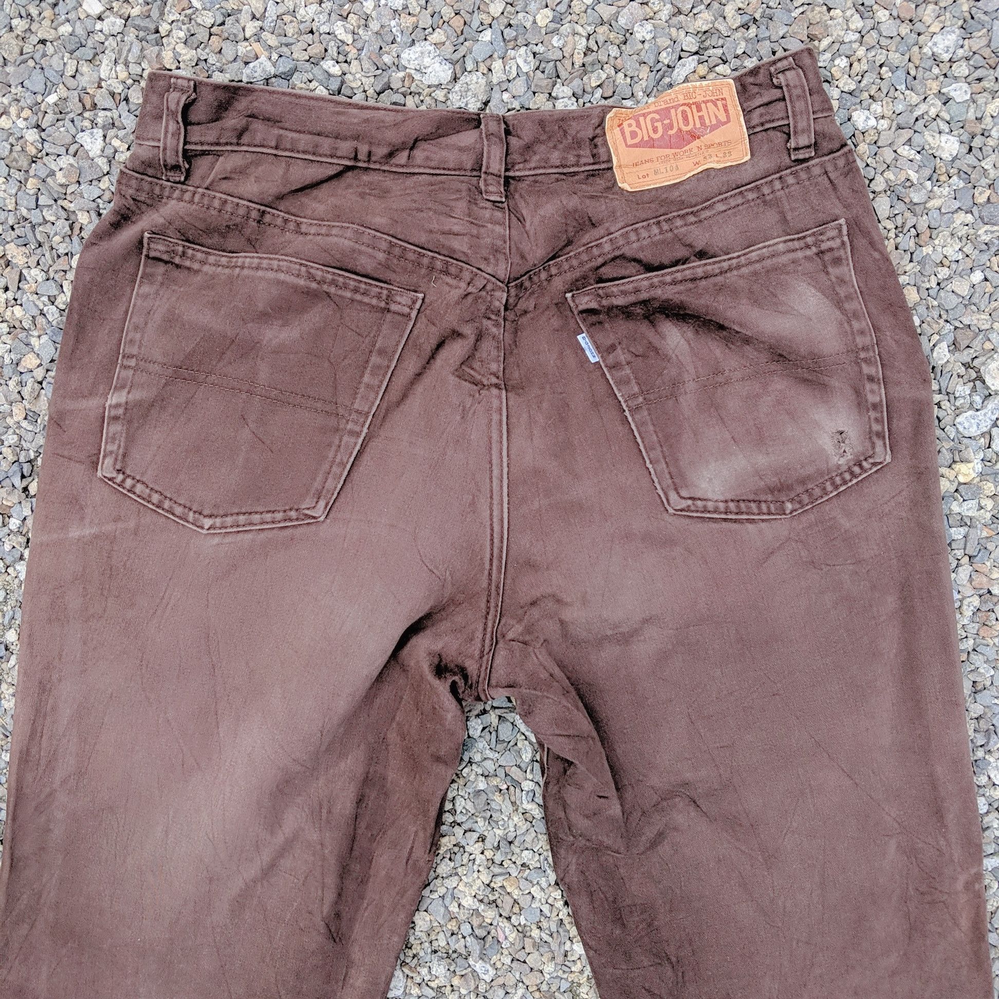 Japanese Brand × Vintage Vintage BigJohn Five Pocket Rare Colour Trouser Pants Size US 30 / EU 46 - 5 Thumbnail