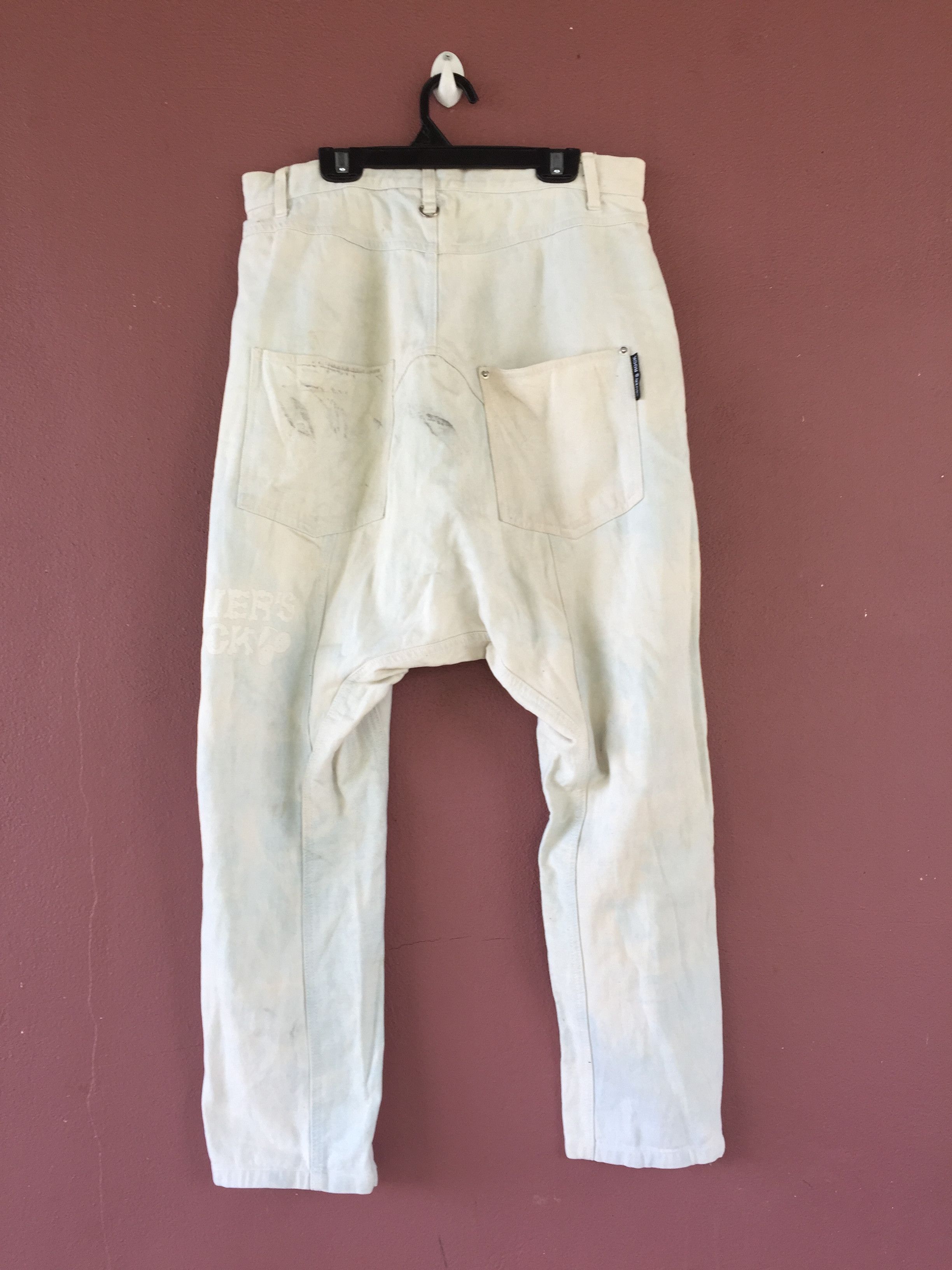 Japanese Brand Super Lovers Denim Pants Size US 31 - 2 Thumbnail