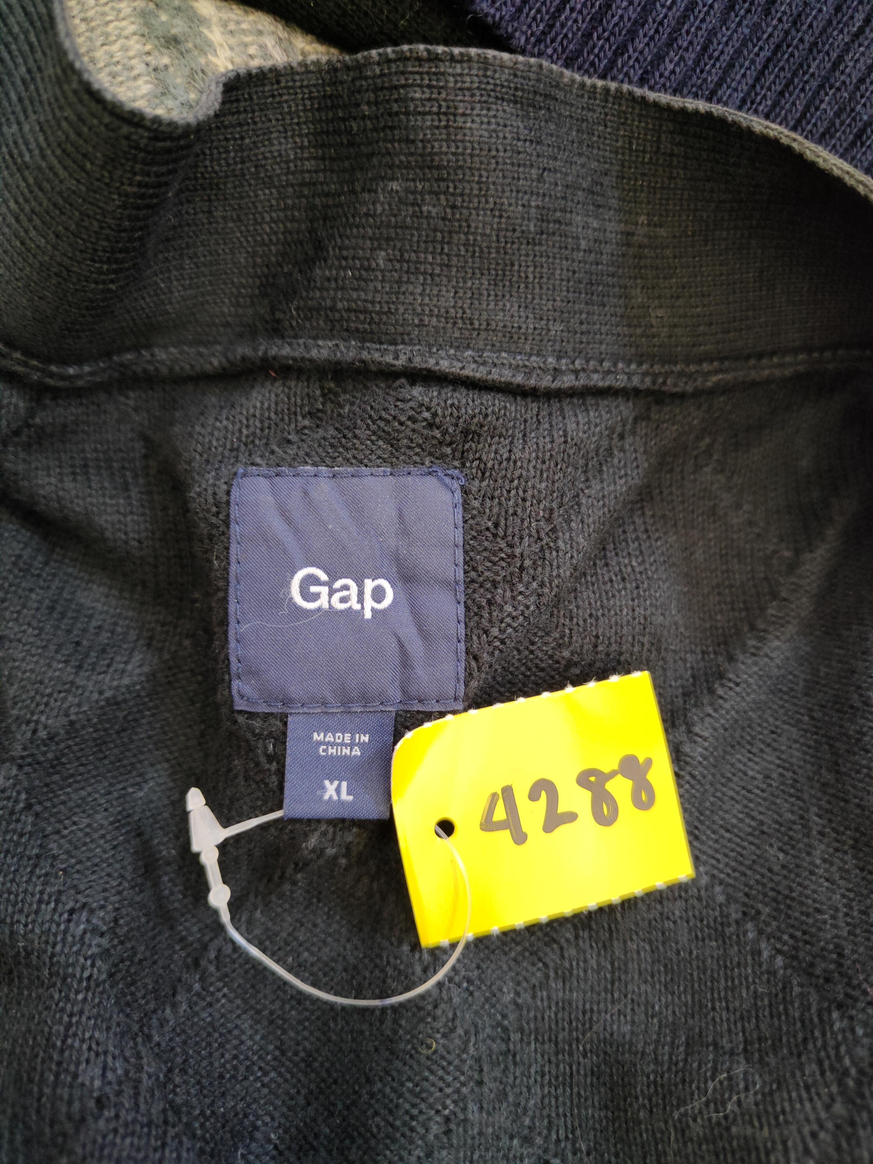 Gap GAP Black faded cardigan Knitwear #4288 Size US XL / EU 56 / 4 - 9 Thumbnail