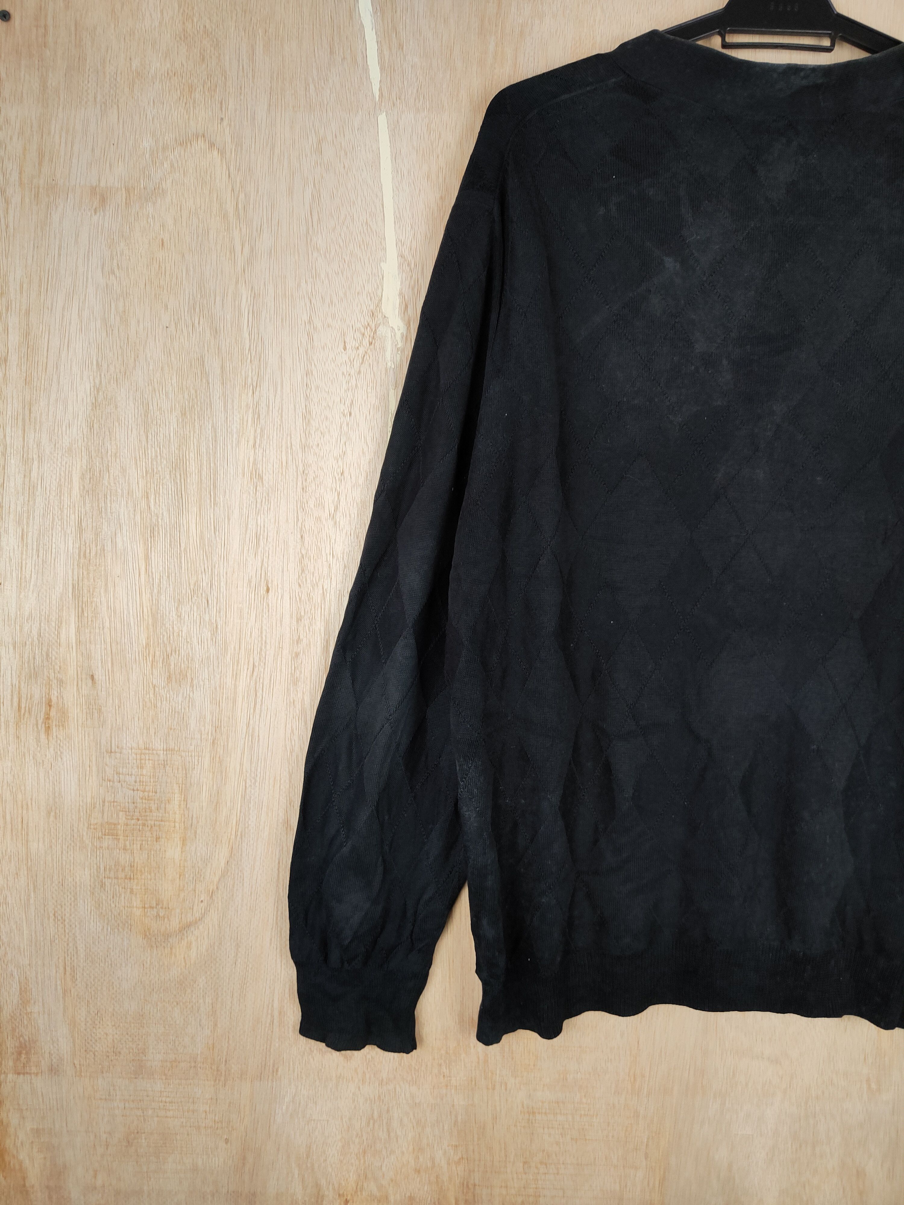 Gap GAP Black faded cardigan Knitwear #4288 Size US XL / EU 56 / 4 - 6 Thumbnail