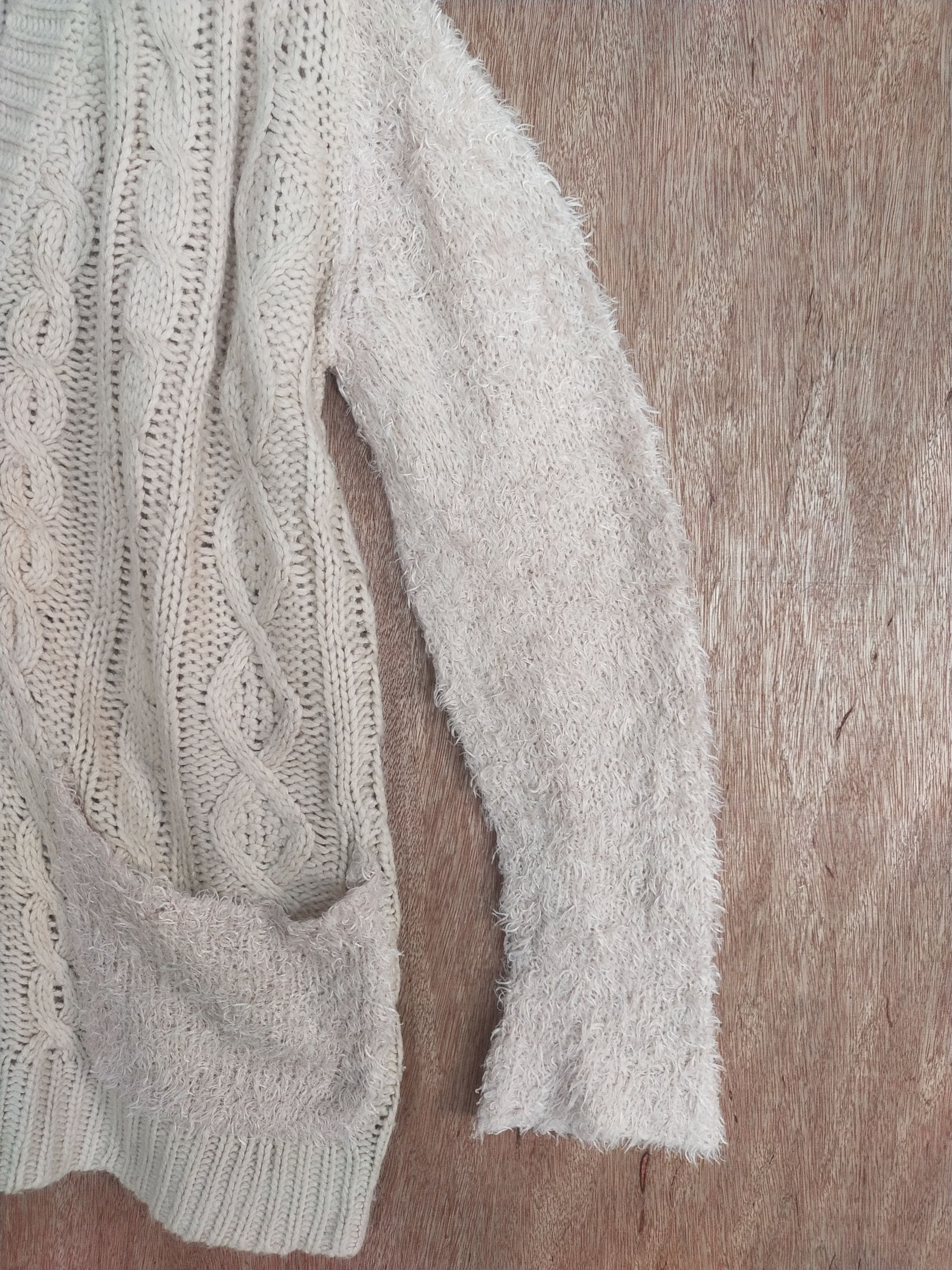 Japanese Brand Majestic Legon cream cardigan knitwear #S009 Size US L / EU 52-54 / 3 - 8 Thumbnail