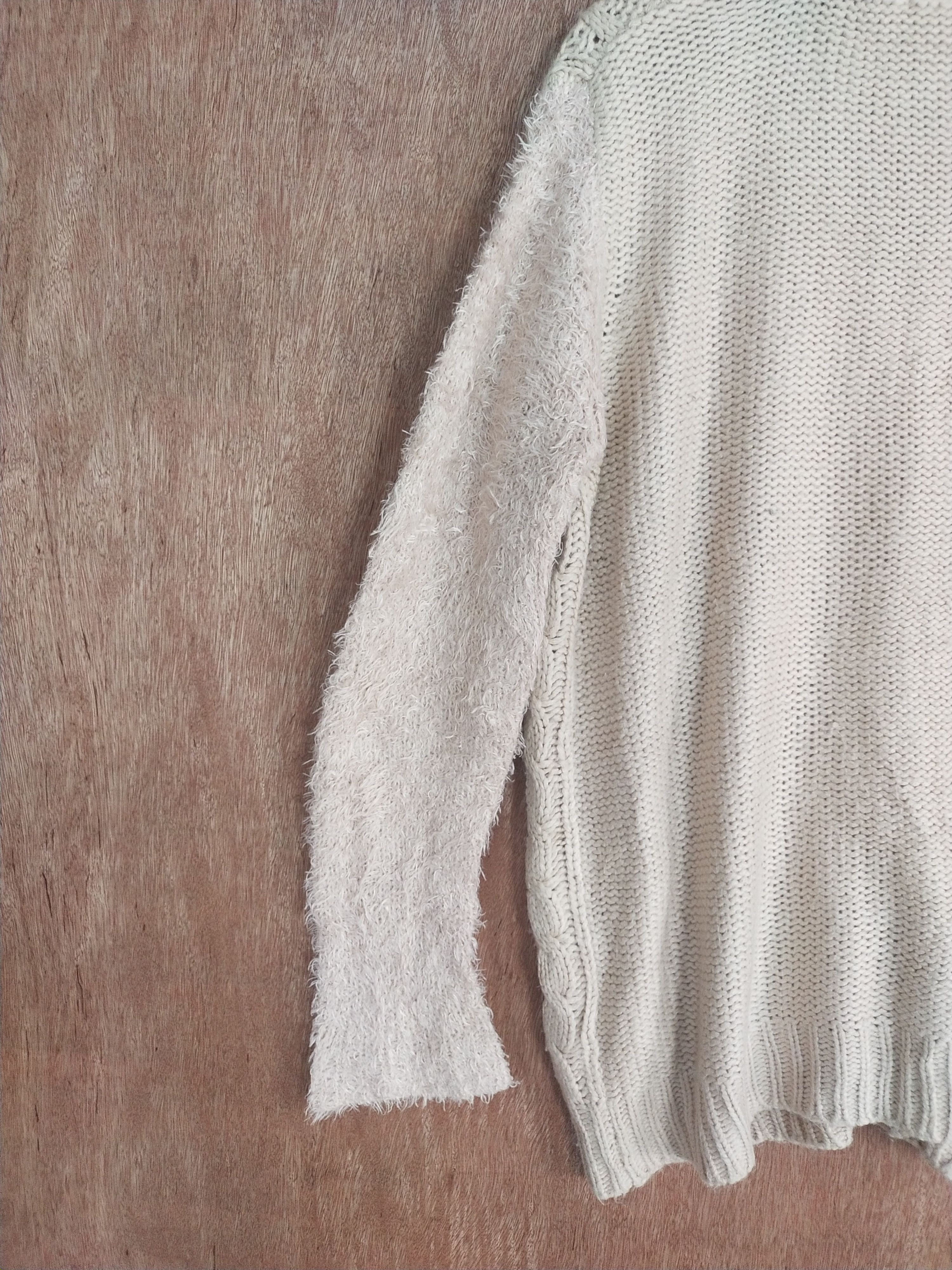 Japanese Brand Majestic Legon cream cardigan knitwear #S009 Size US L / EU 52-54 / 3 - 10 Thumbnail