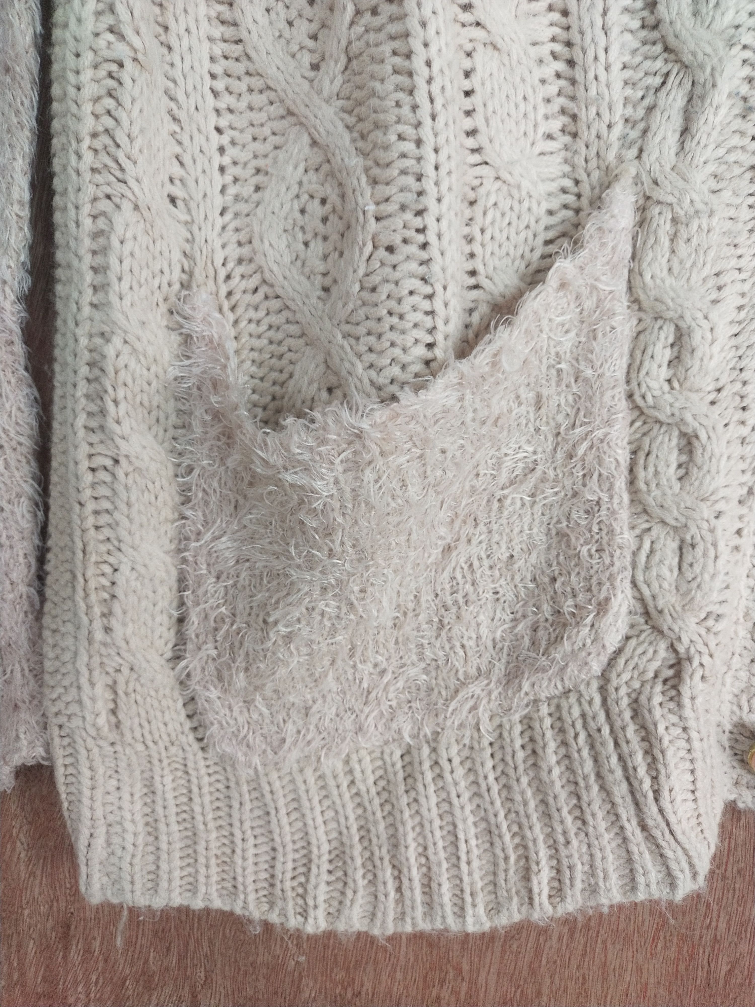 Japanese Brand Majestic Legon cream cardigan knitwear #S009 Size US L / EU 52-54 / 3 - 5 Thumbnail